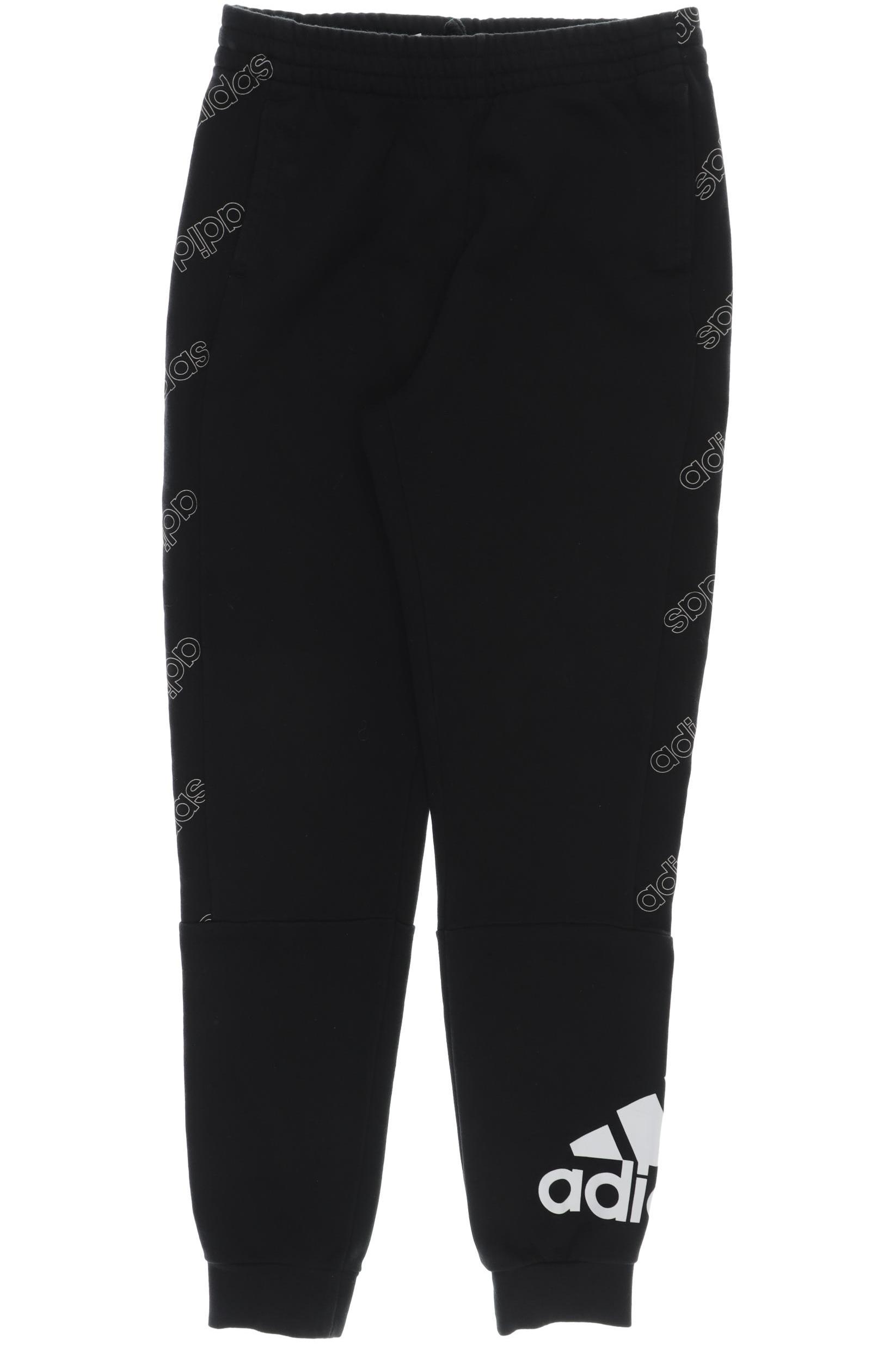 

adidas Herren Stoffhose, schwarz, Gr. 164