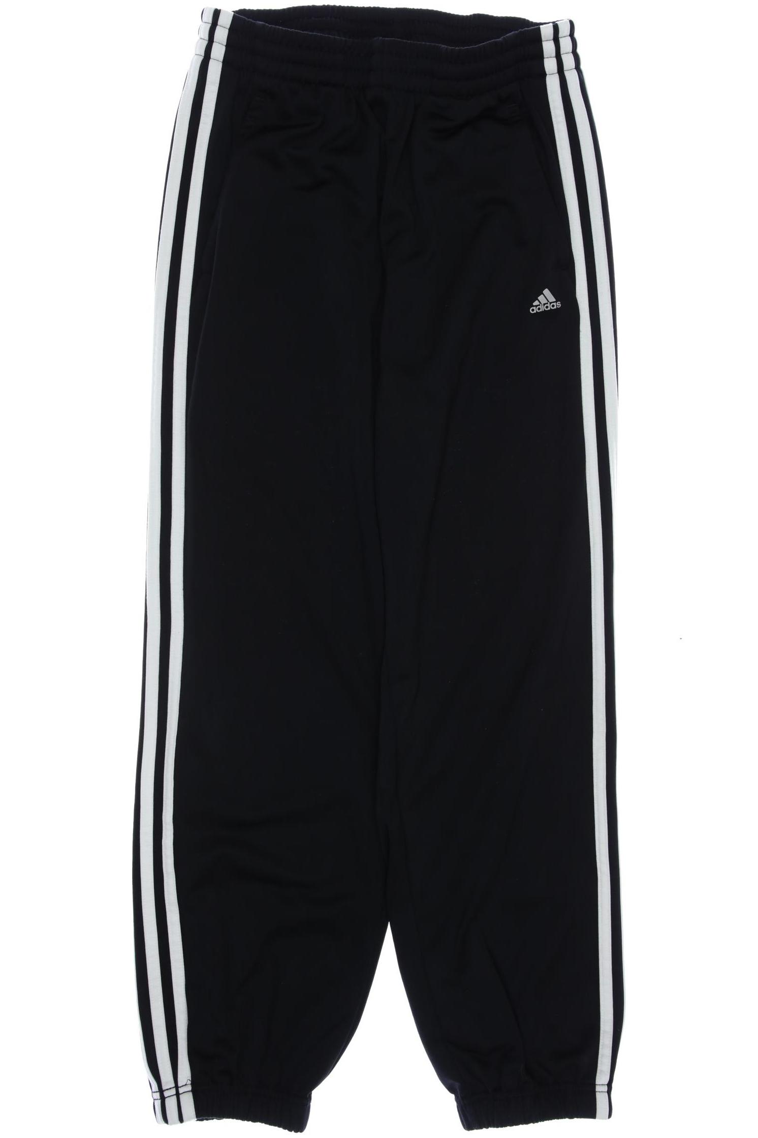 

adidas Herren Stoffhose, schwarz, Gr. 140