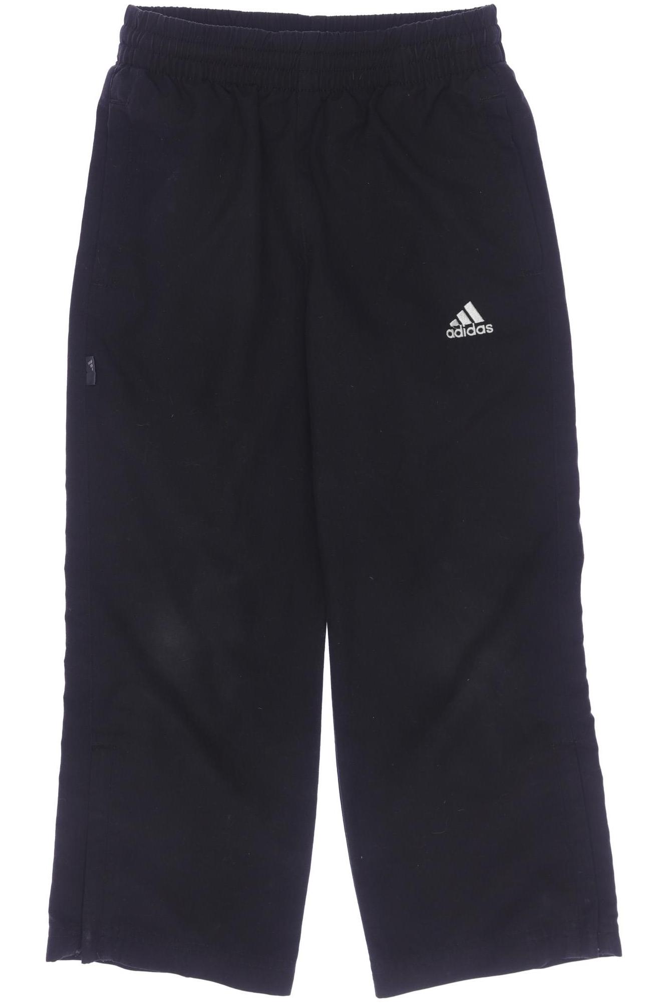 

adidas Herren Stoffhose, schwarz, Gr. 116