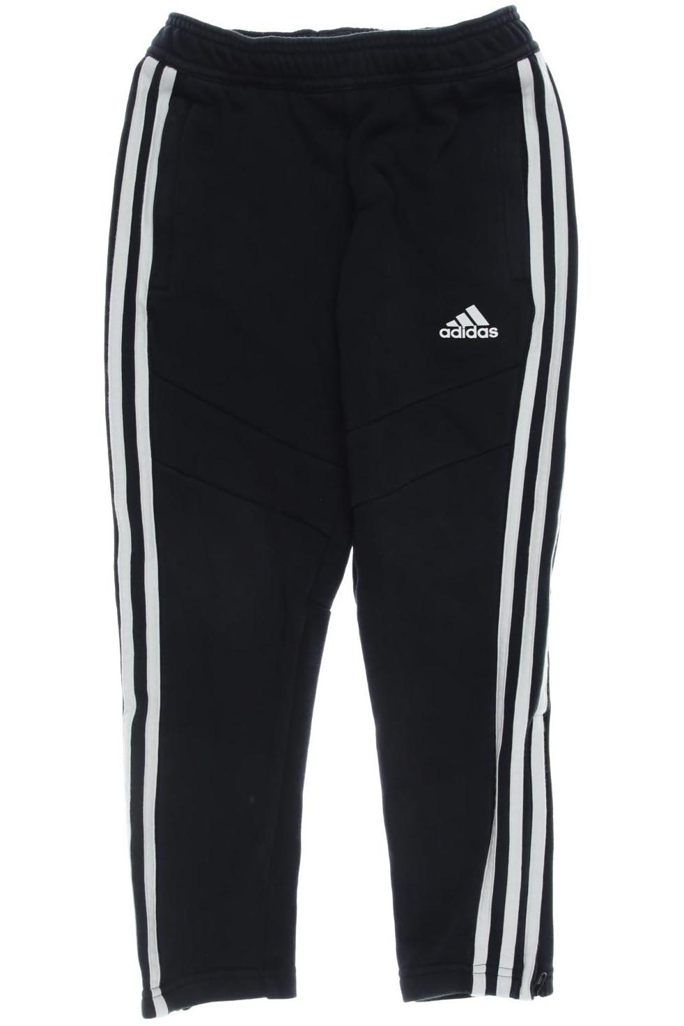 

adidas Herren Stoffhose, schwarz, Gr. 128