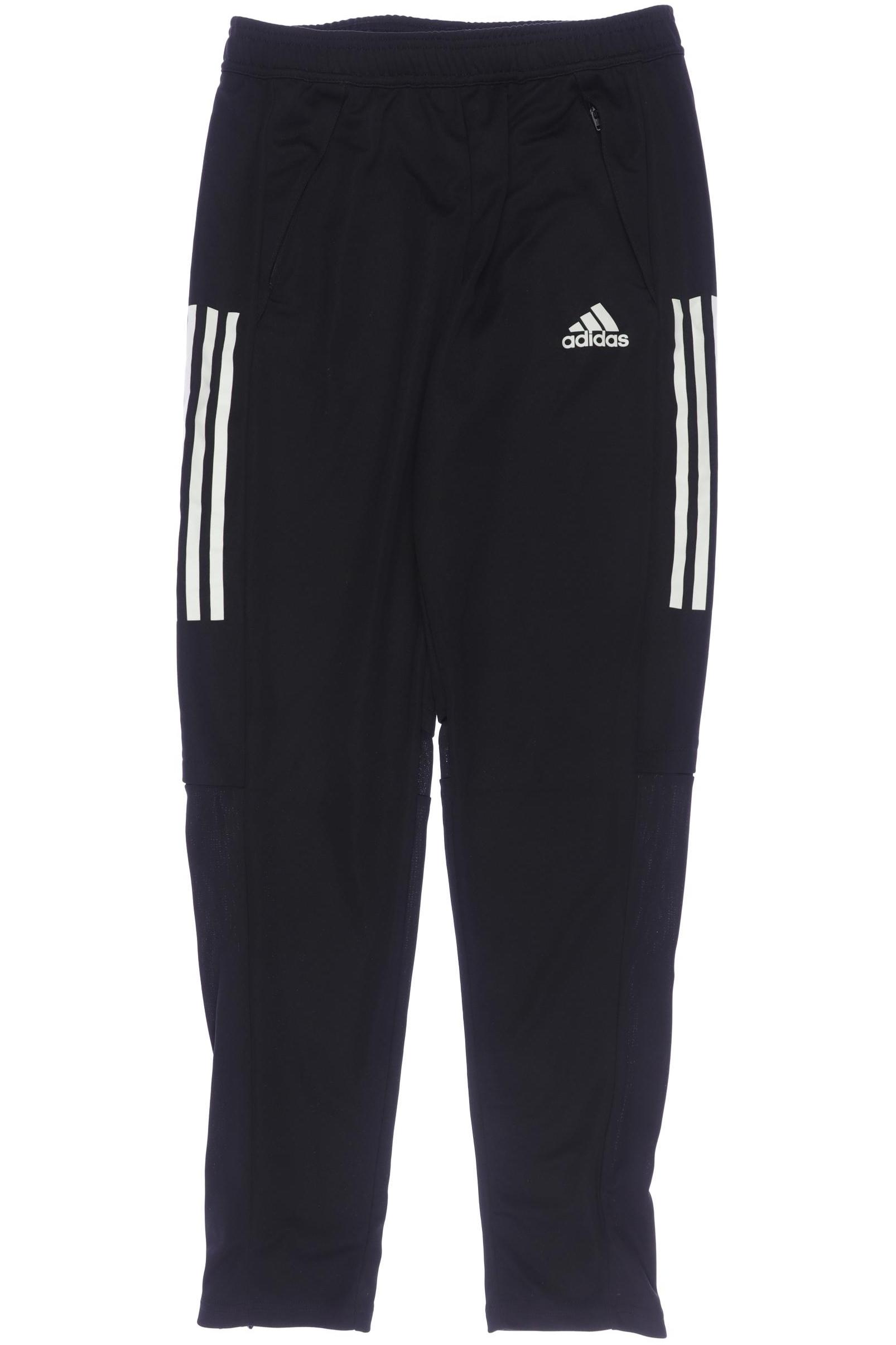 

adidas Herren Stoffhose, schwarz, Gr. 176