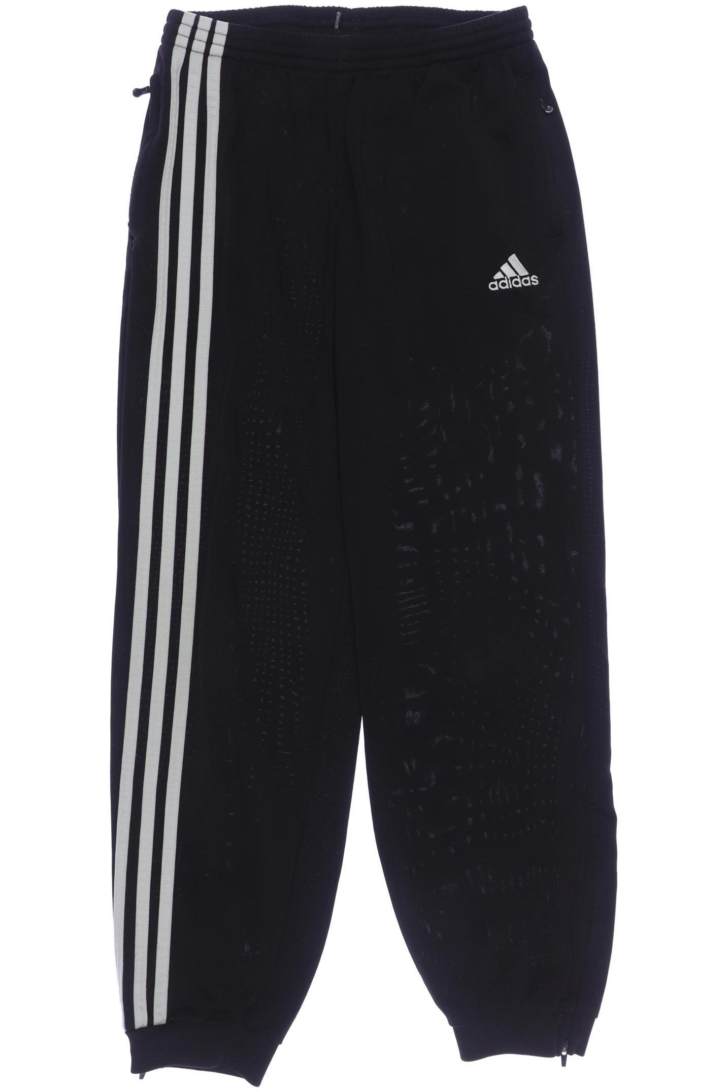 

adidas Herren Stoffhose, schwarz, Gr. 152