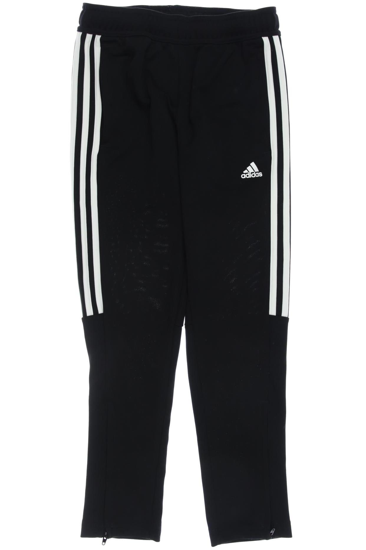 

adidas Herren Stoffhose, schwarz, Gr. 140