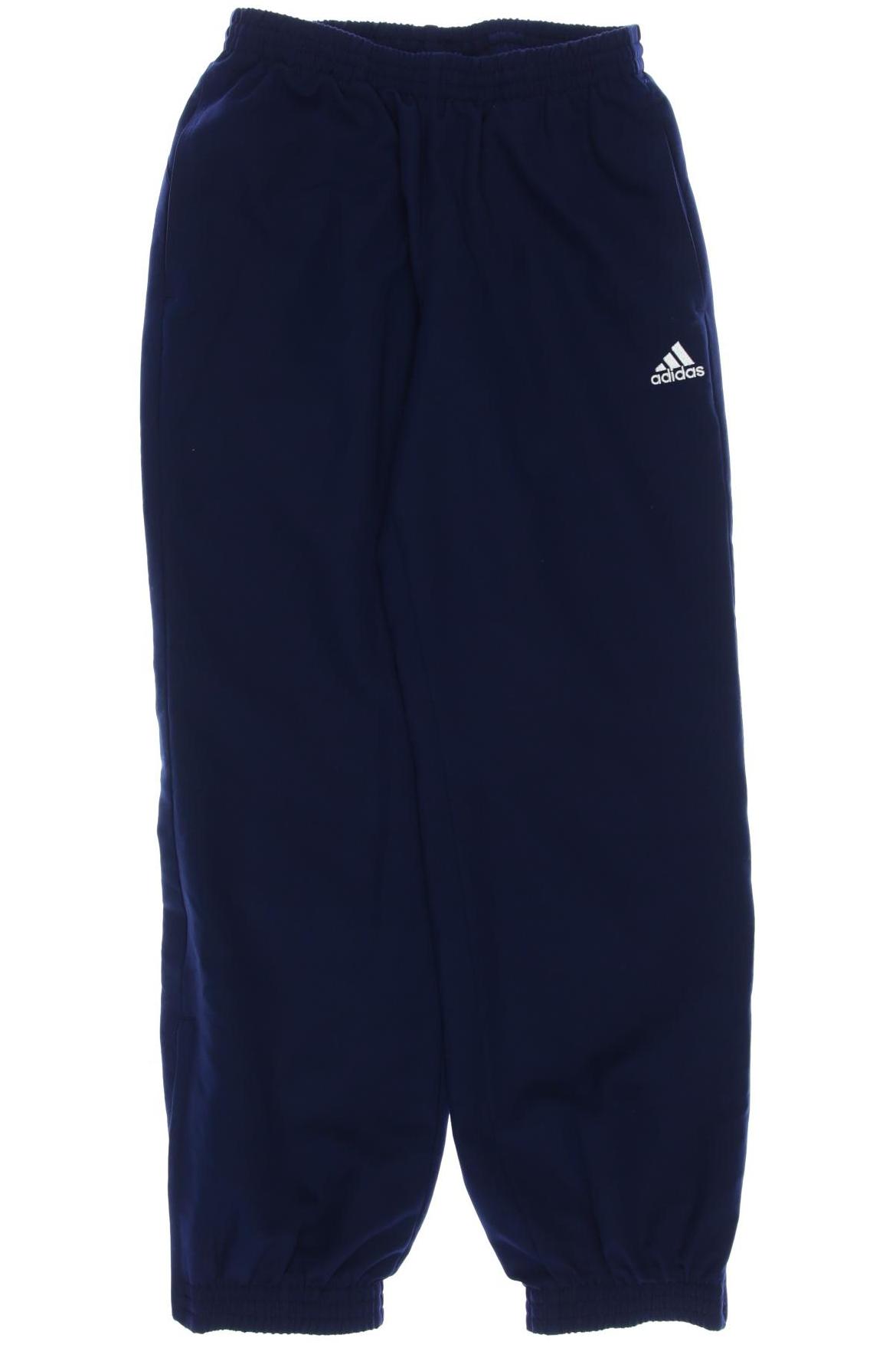 

adidas Herren Stoffhose, marineblau, Gr. 140