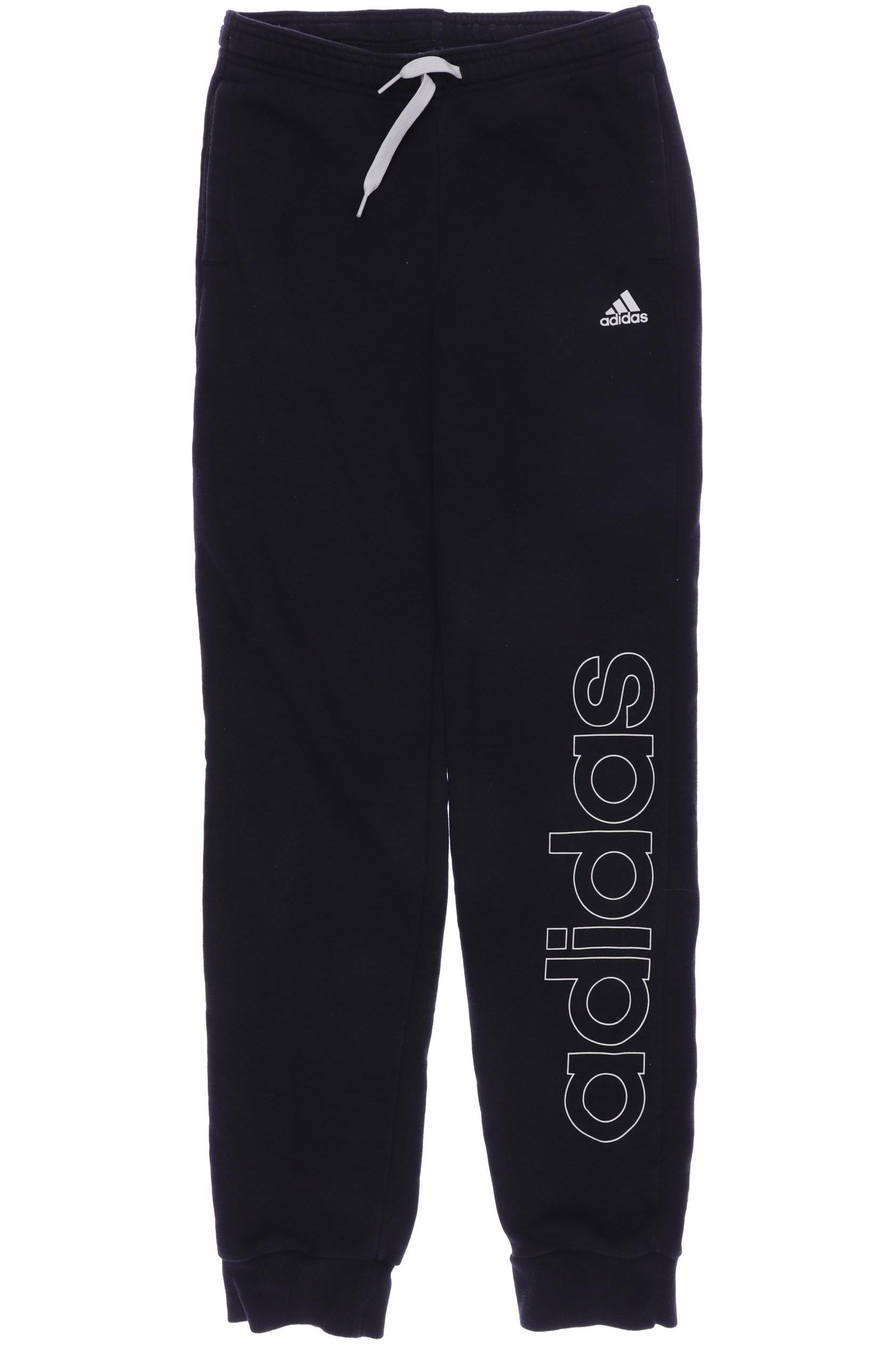 

adidas Jungen Stoffhose, schwarz, Gr. 152