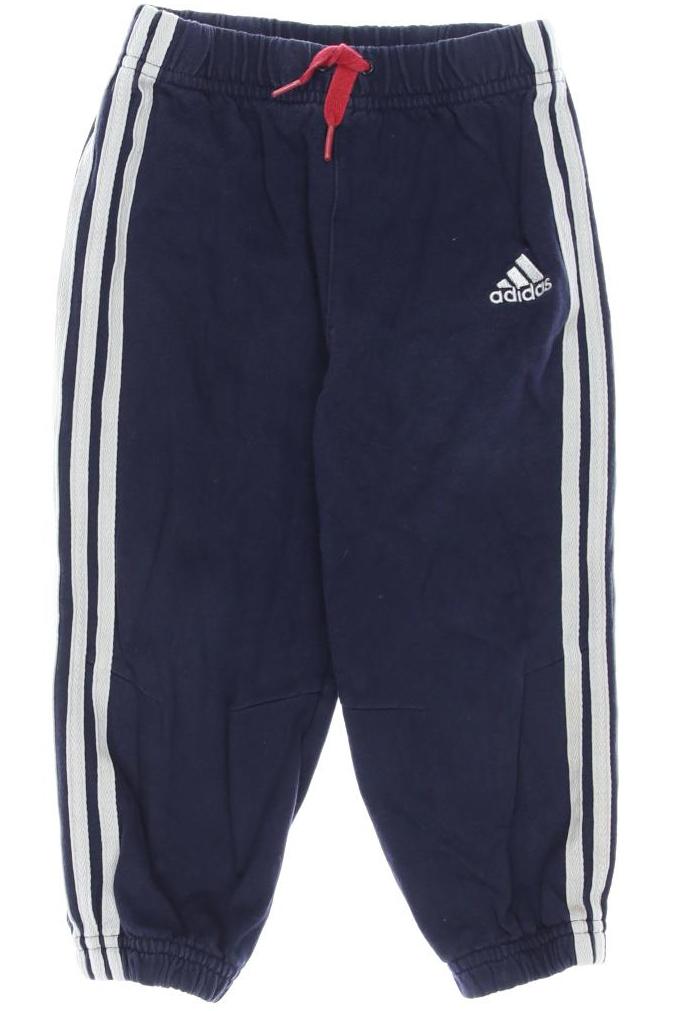 

adidas Jungen Stoffhose, marineblau, Gr. 86