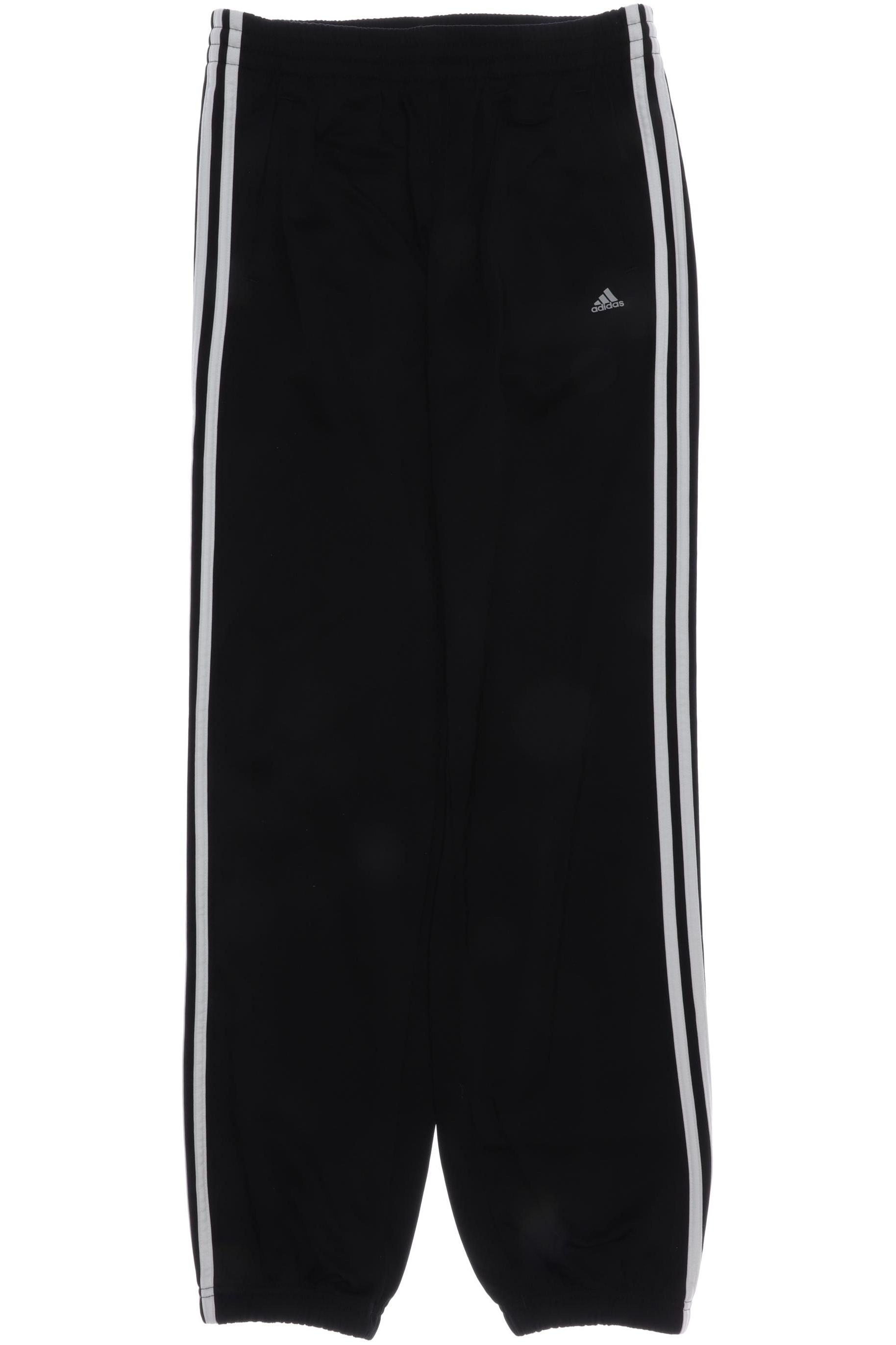 

adidas Herren Stoffhose, schwarz, Gr. 176