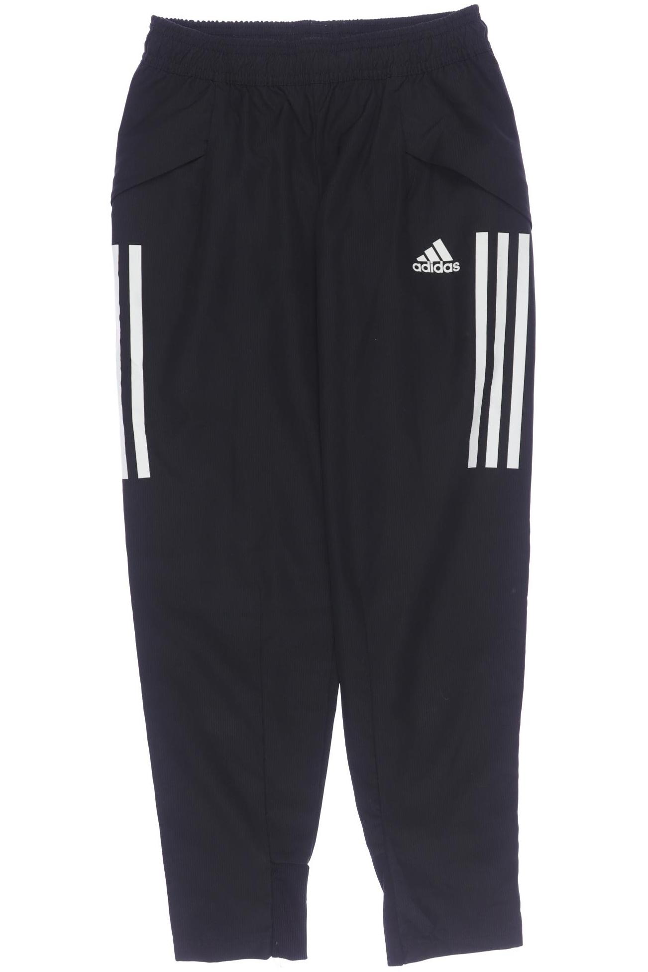 

adidas Herren Stoffhose, schwarz, Gr. 140