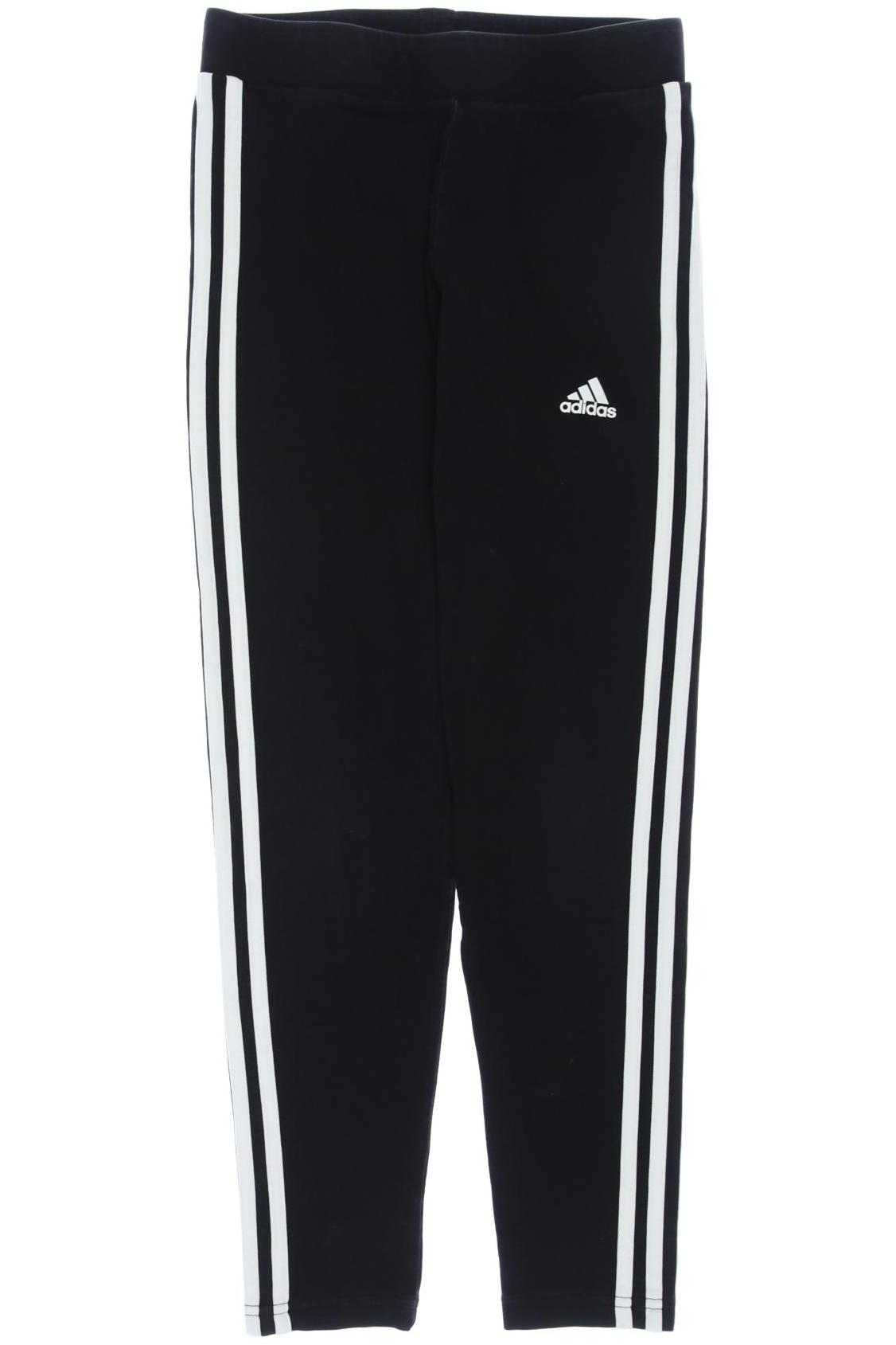 

adidas Herren Stoffhose, schwarz, Gr. 152