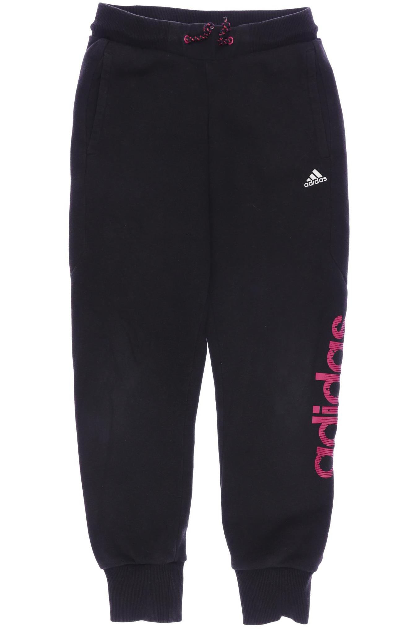 

adidas Herren Stoffhose, schwarz, Gr. 128