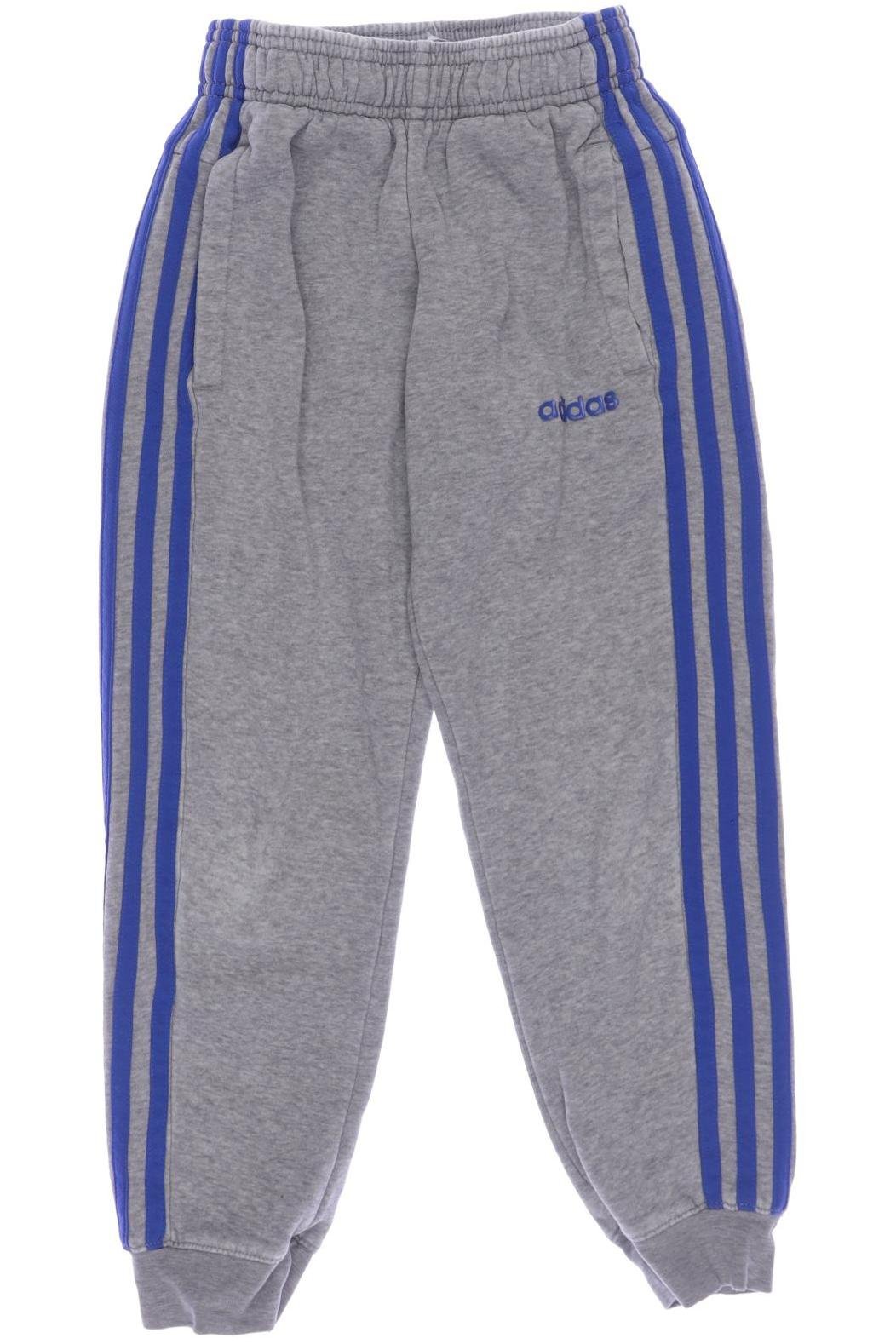 

adidas Herren Stoffhose, grau, Gr. 128