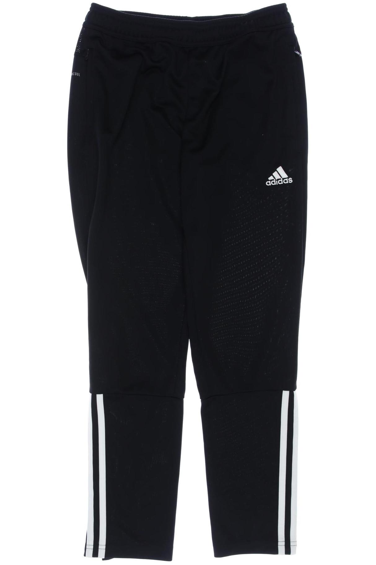 

adidas Herren Stoffhose, schwarz, Gr. 152