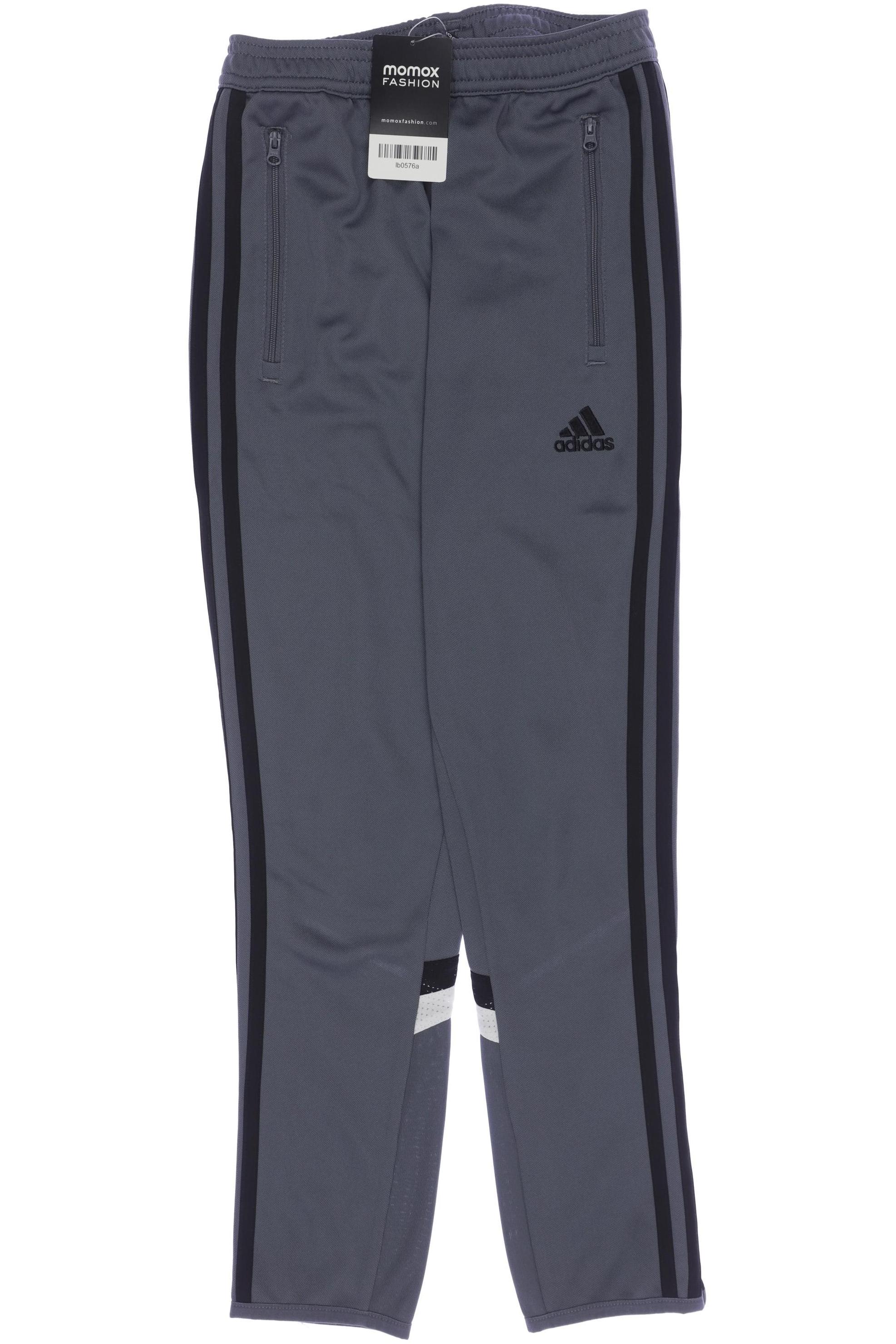

adidas Herren Stoffhose, grau, Gr. 140