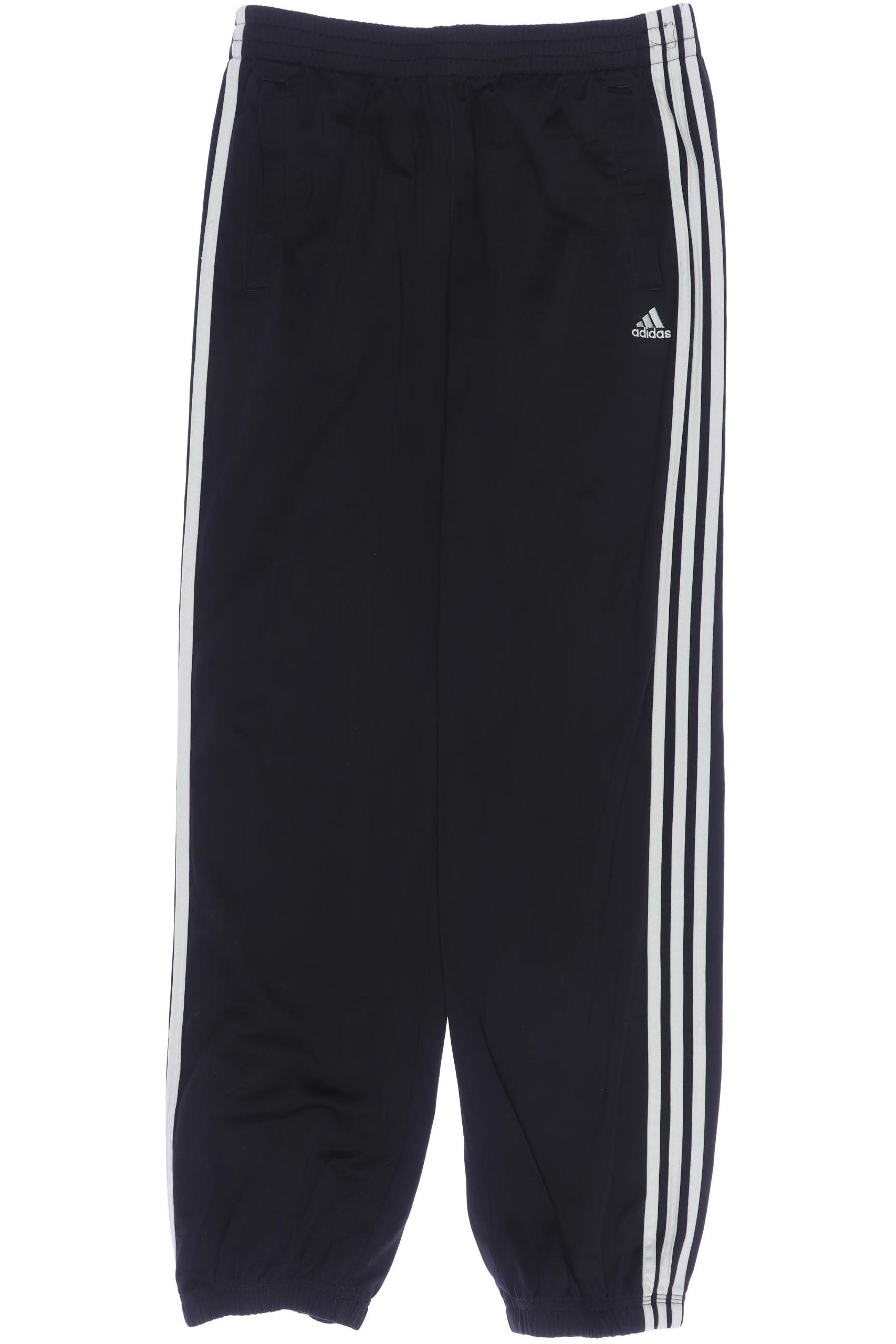 

adidas Herren Stoffhose, schwarz, Gr. 176