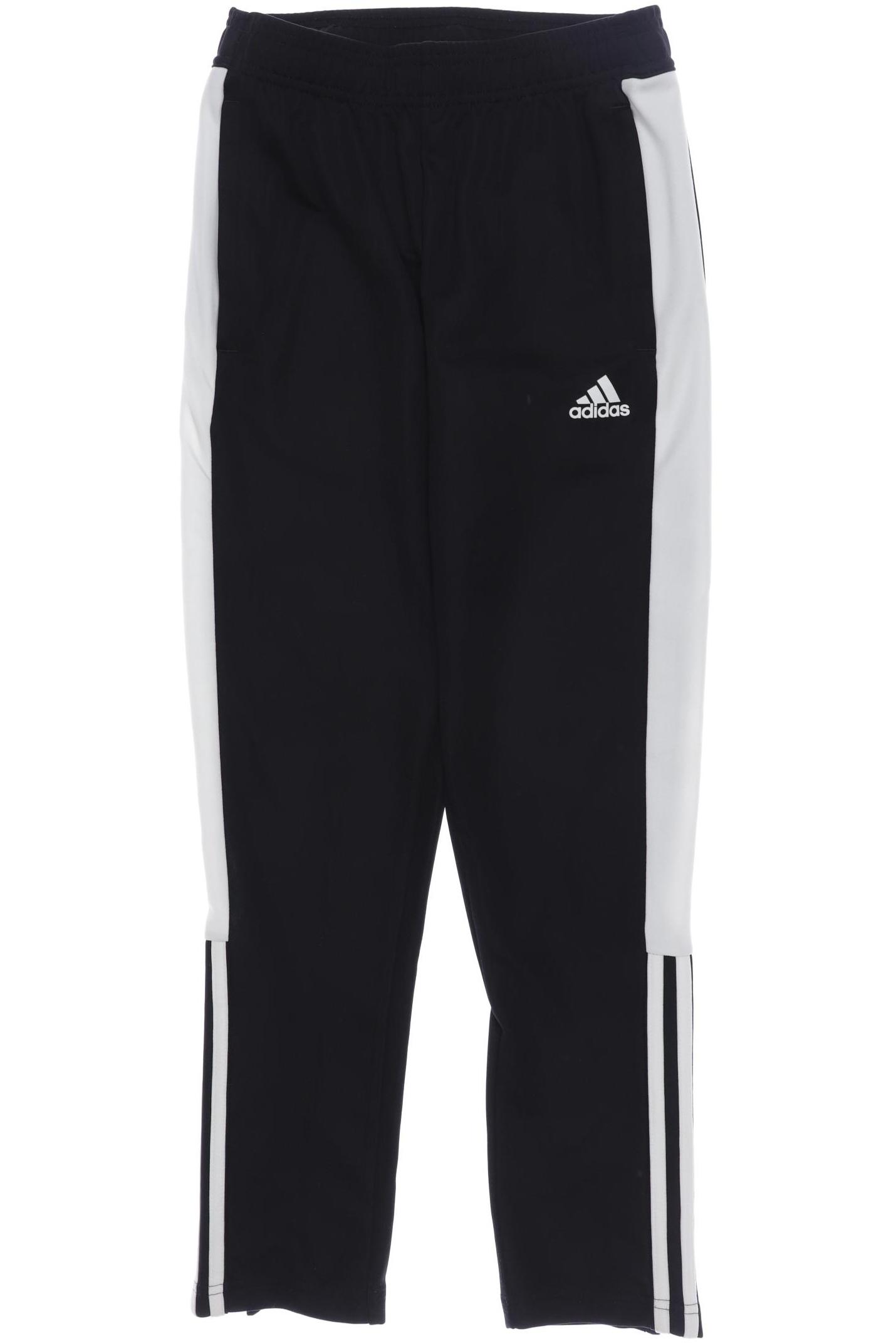 

adidas Herren Stoffhose, schwarz, Gr. 152