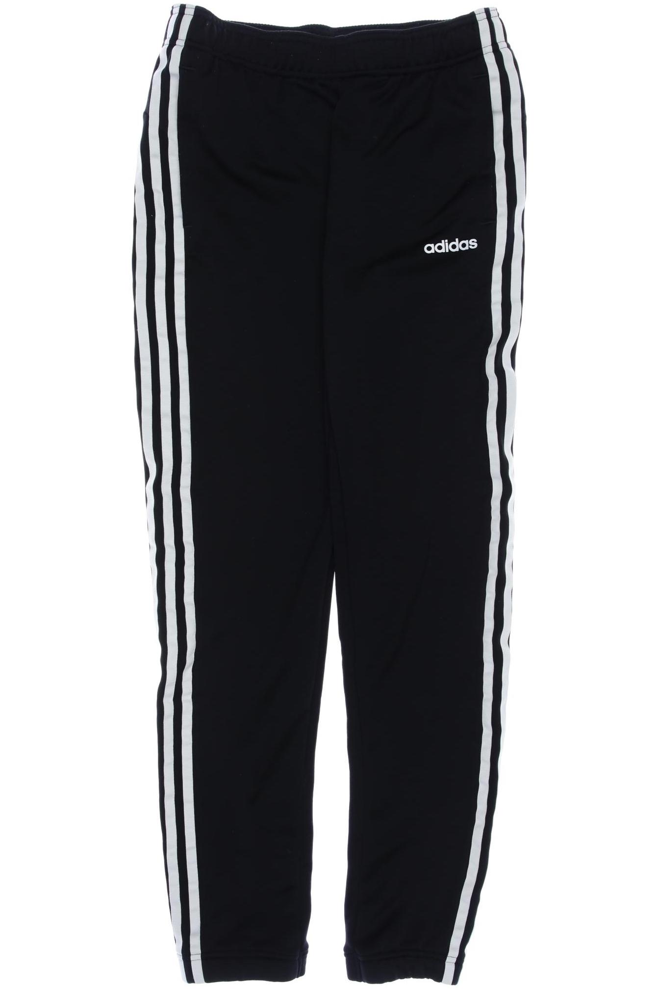 

adidas Herren Stoffhose, schwarz, Gr. 164