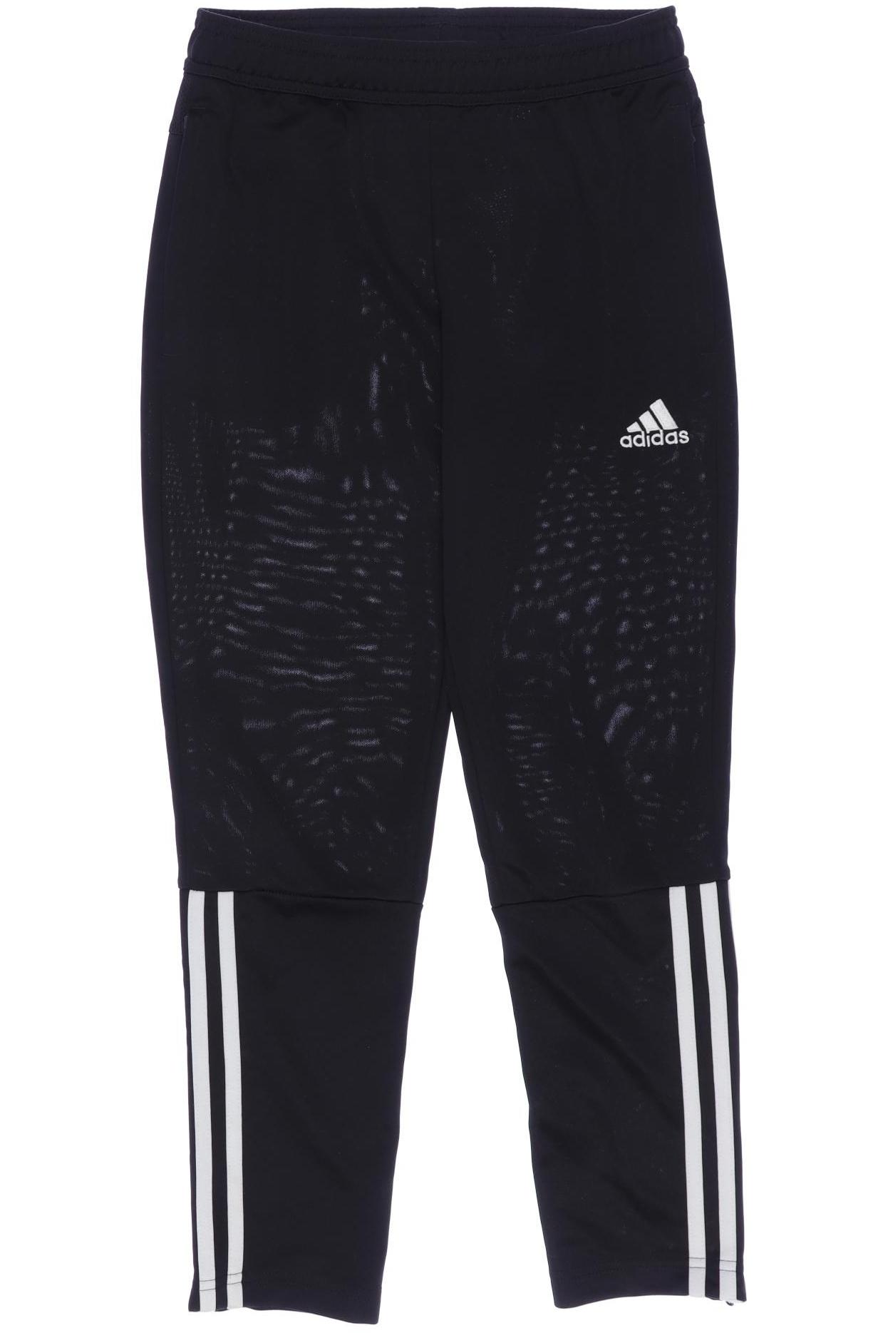 

adidas Herren Stoffhose, schwarz, Gr. 140