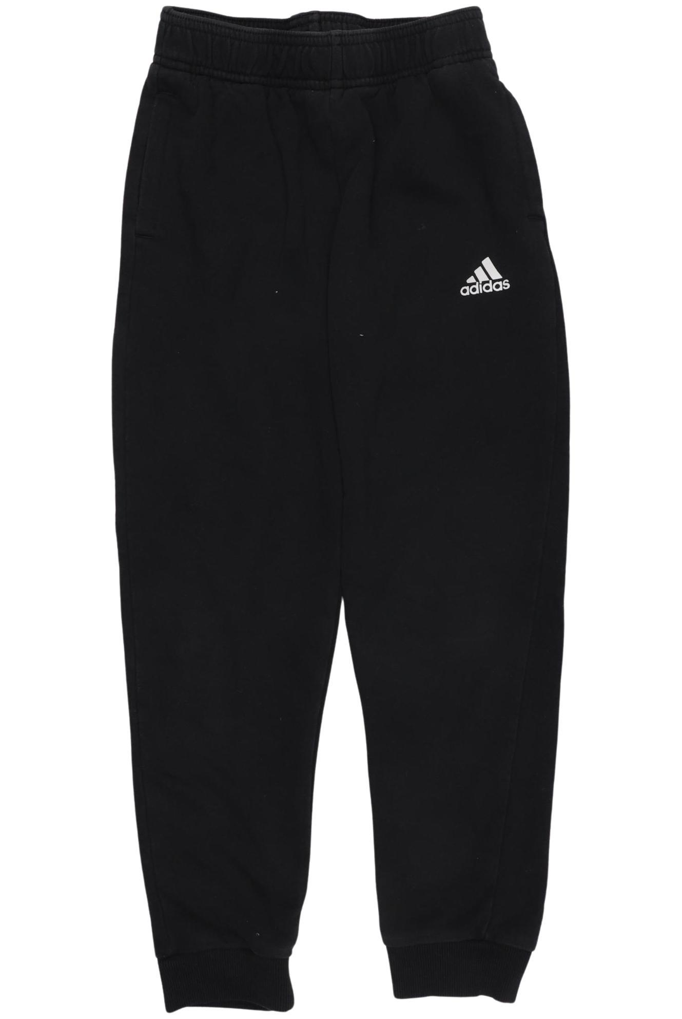 

adidas Herren Stoffhose, schwarz, Gr. 140