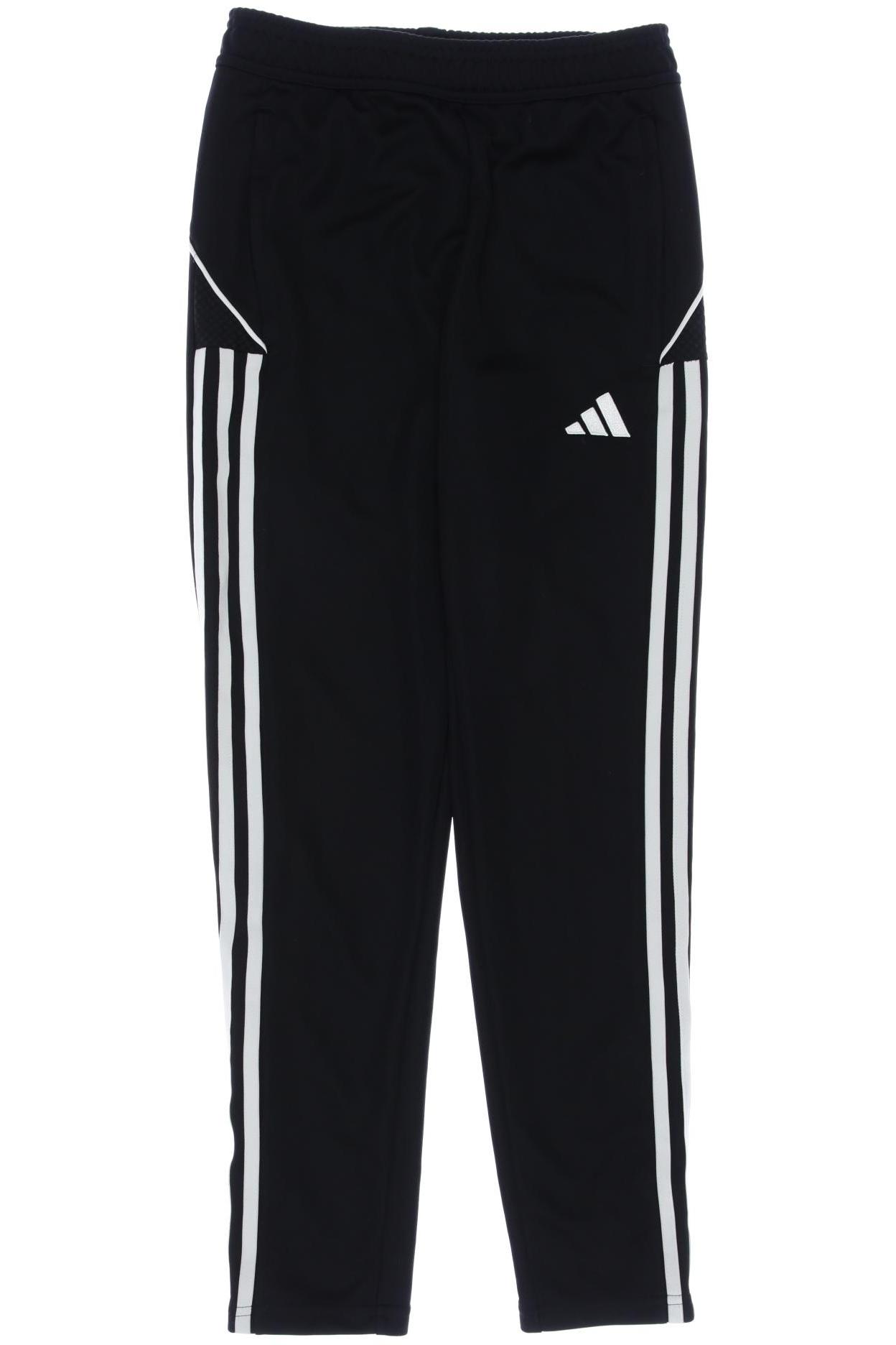 

adidas Herren Stoffhose, schwarz, Gr. 152