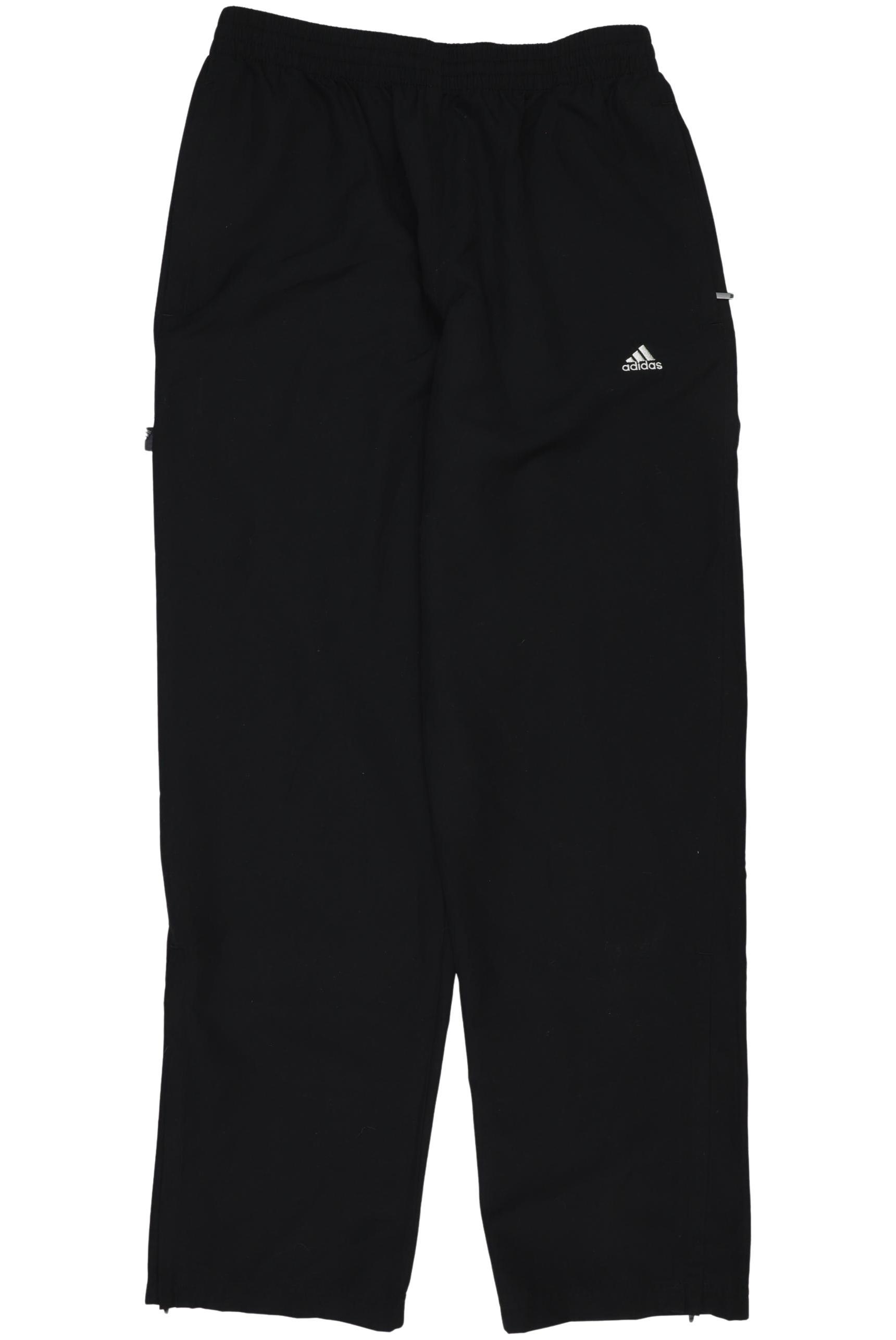 

adidas Jungen Stoffhose, schwarz, Gr. 146