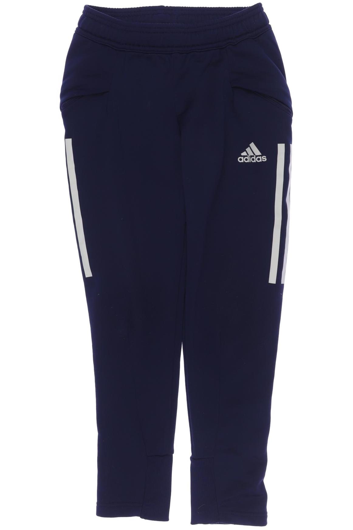 

adidas Herren Stoffhose, marineblau, Gr. 128