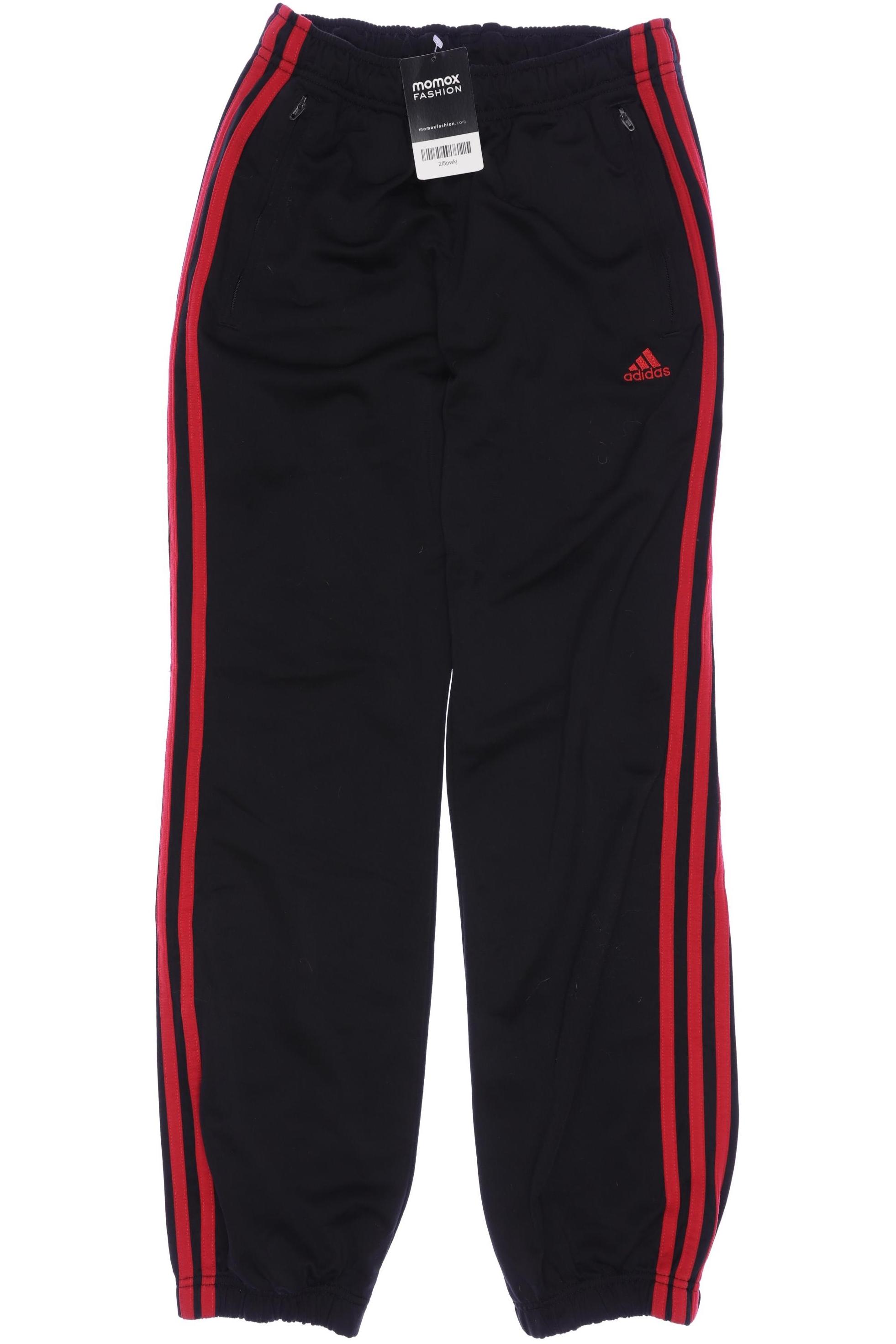 

adidas Herren Stoffhose, schwarz, Gr. 164