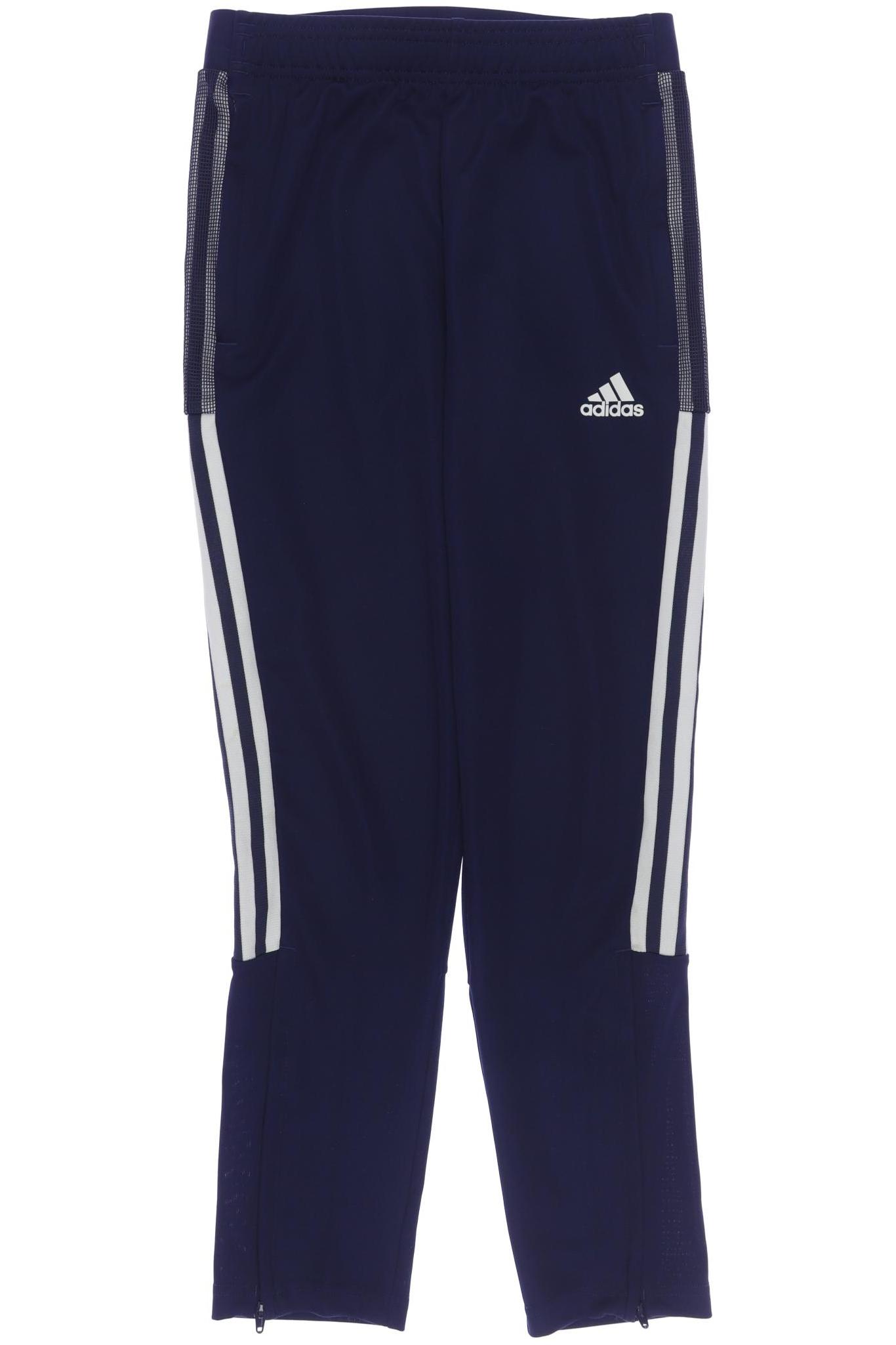 

adidas Herren Stoffhose, marineblau, Gr. 152