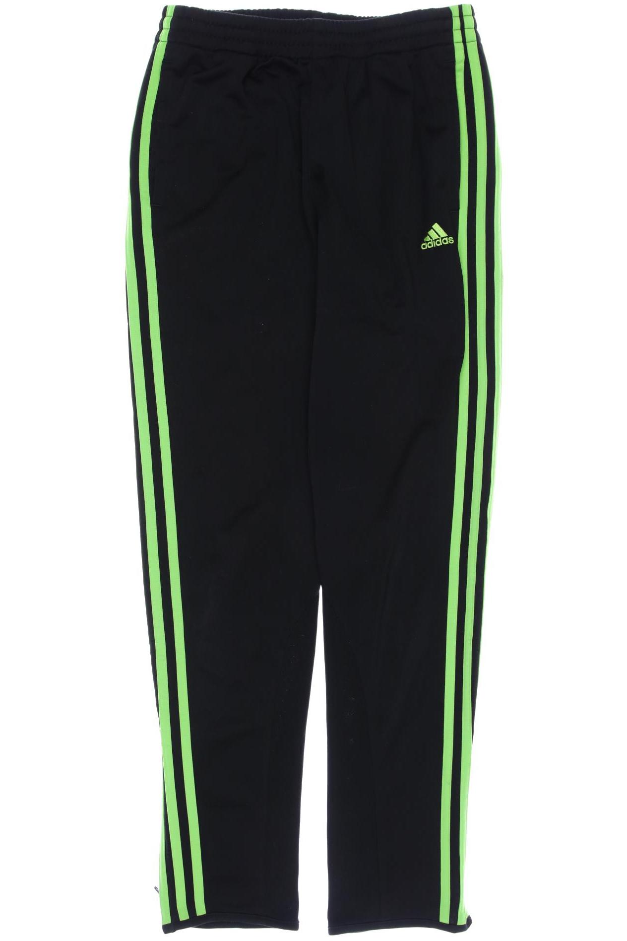 

adidas Herren Stoffhose, schwarz, Gr. 152