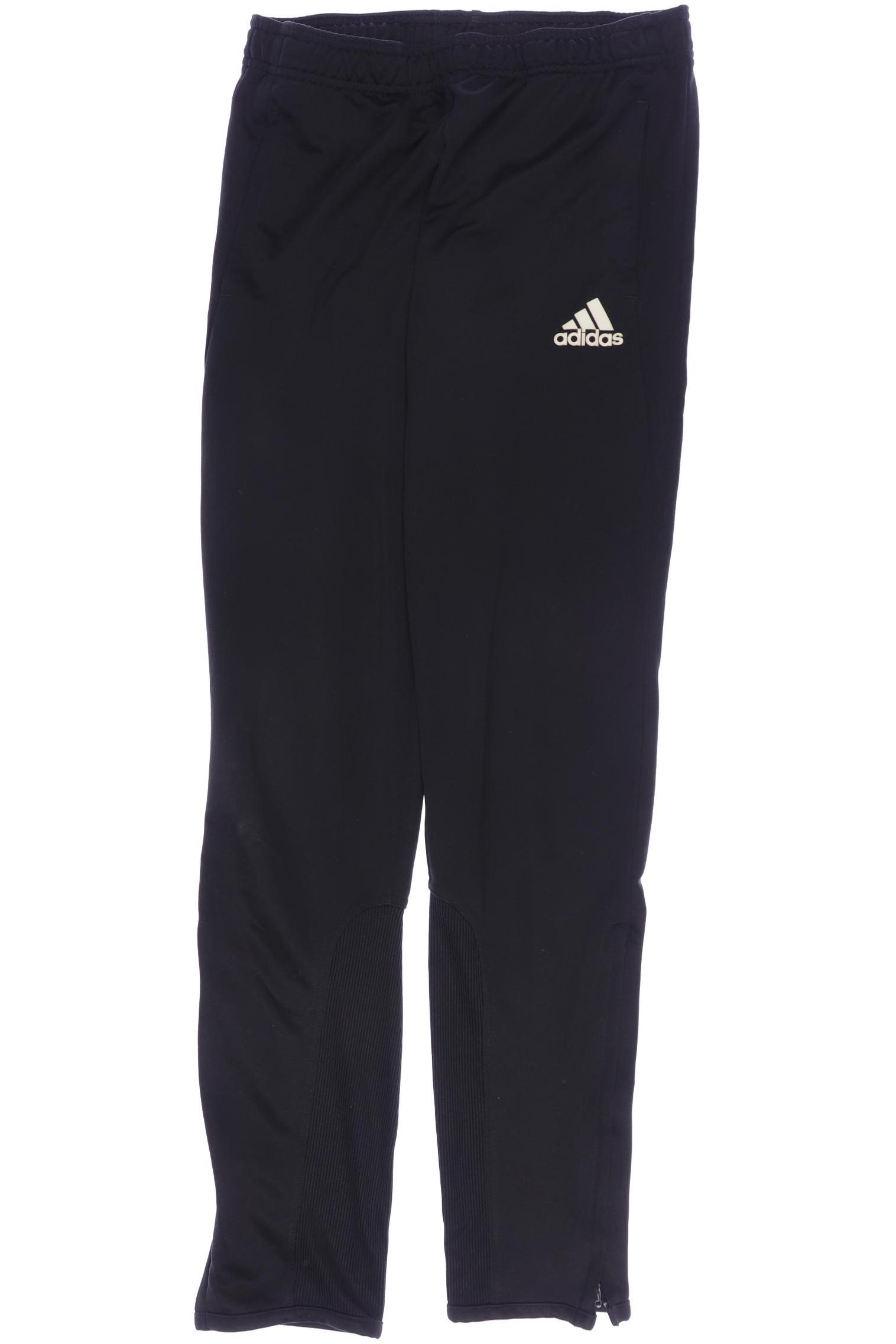 

adidas Jungen Stoffhose, schwarz