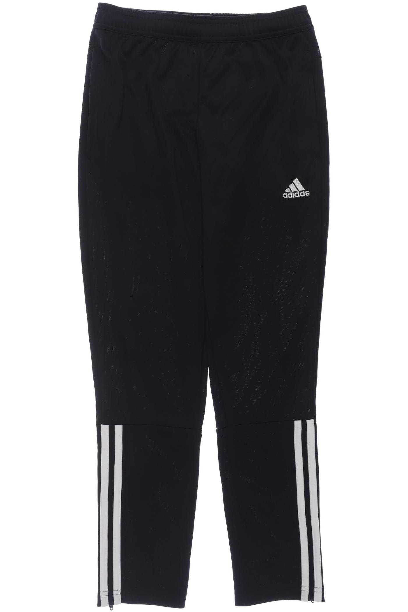 

adidas Jungen Stoffhose, schwarz