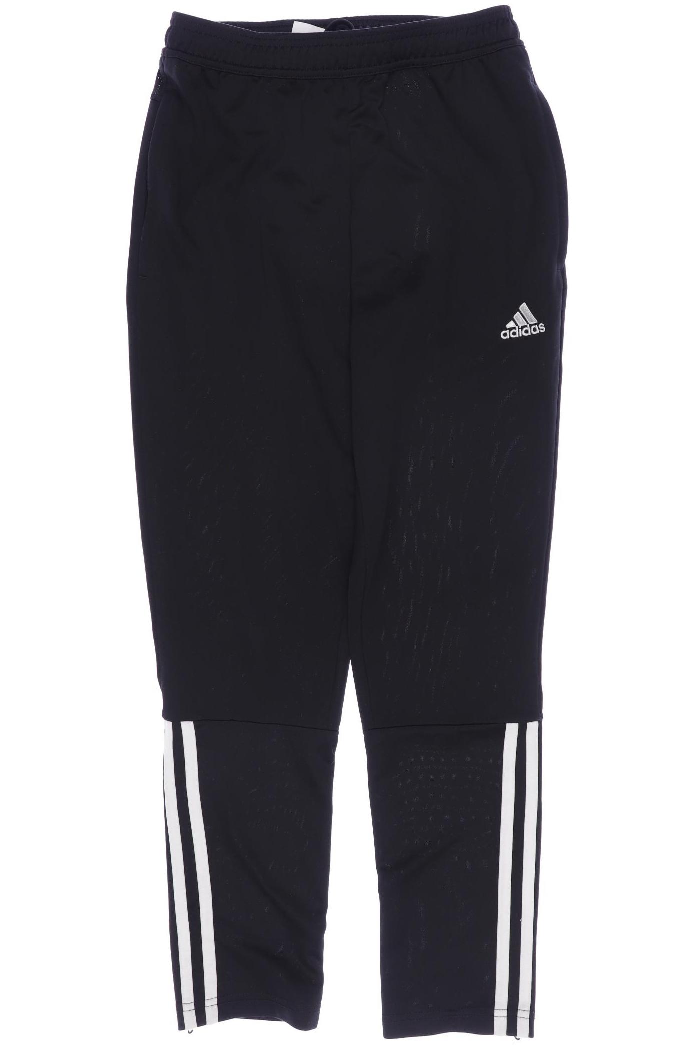 

adidas Herren Stoffhose, schwarz, Gr. 152