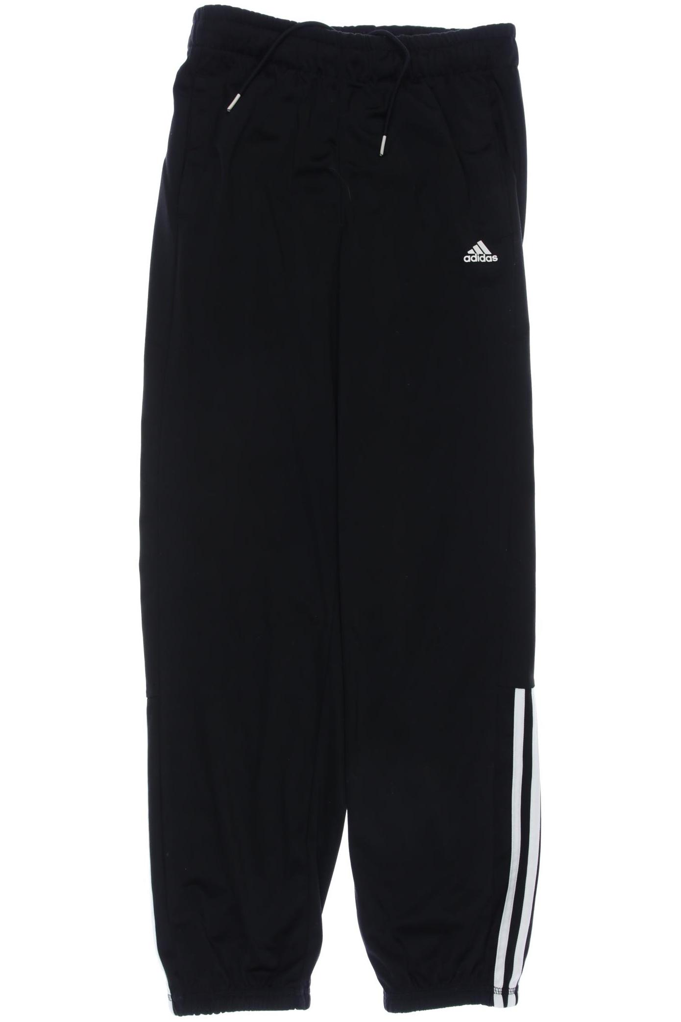 

adidas Herren Stoffhose, schwarz, Gr. 164