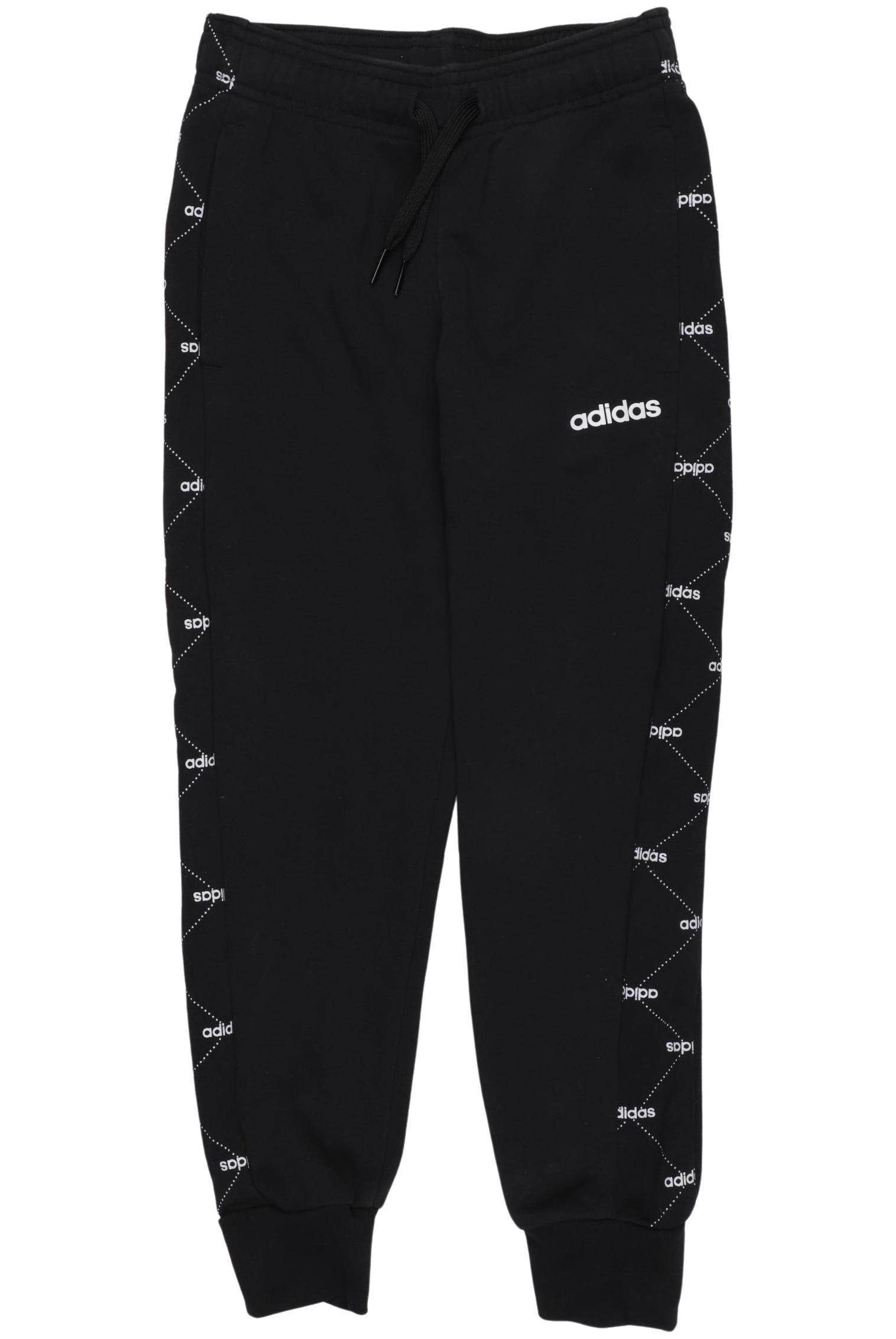 

adidas Herren Stoffhose, schwarz, Gr. 128