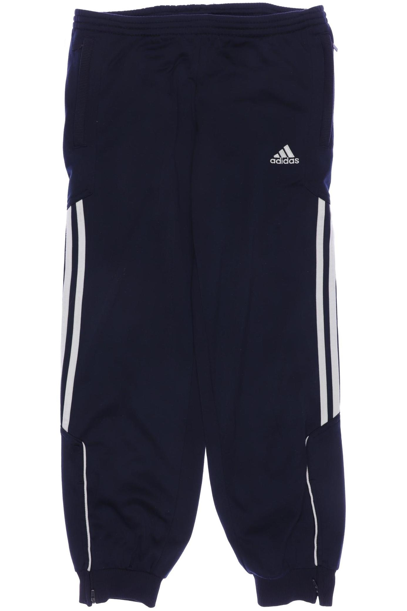 

adidas Herren Stoffhose, marineblau, Gr. 152