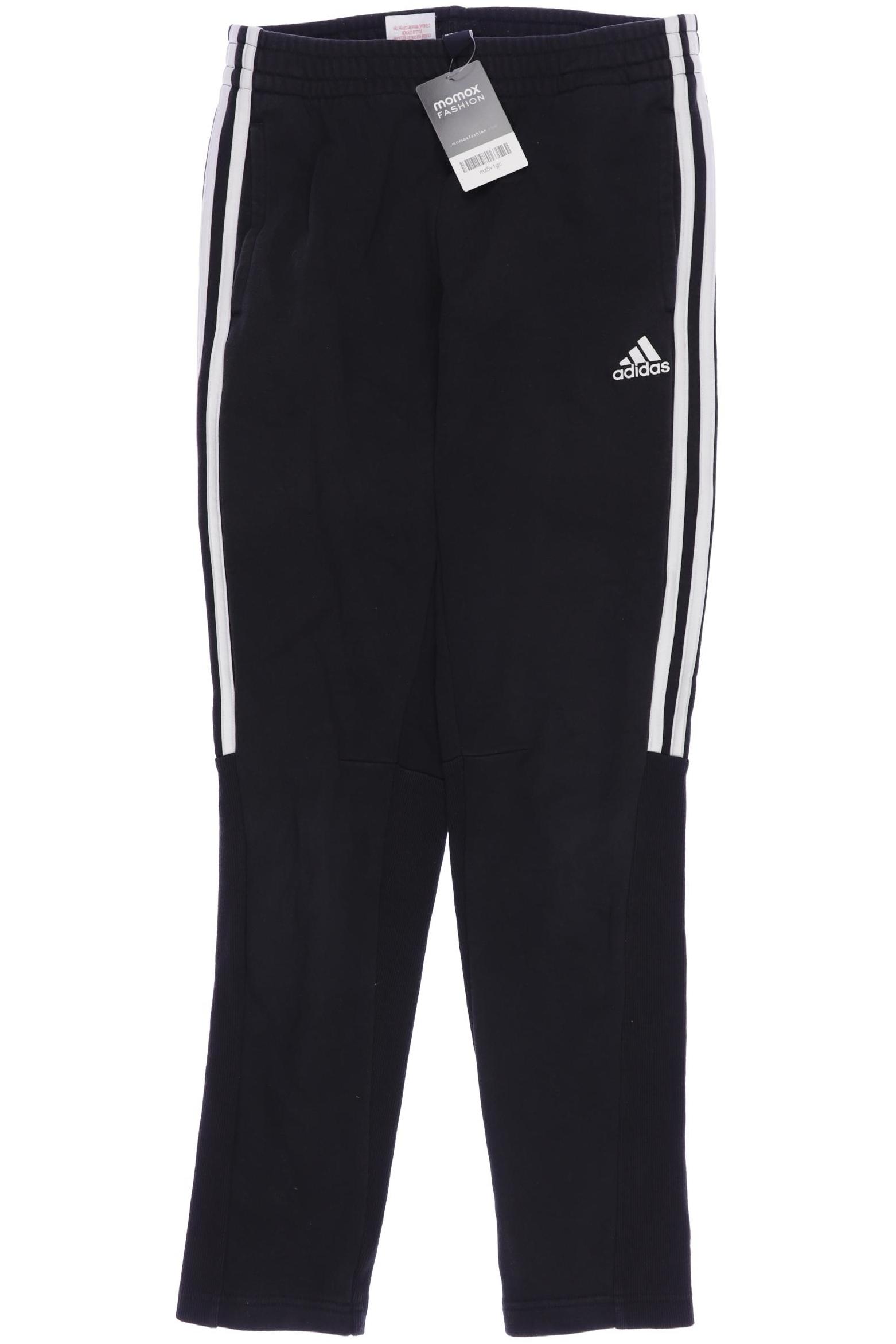

adidas Herren Stoffhose, schwarz, Gr. 158
