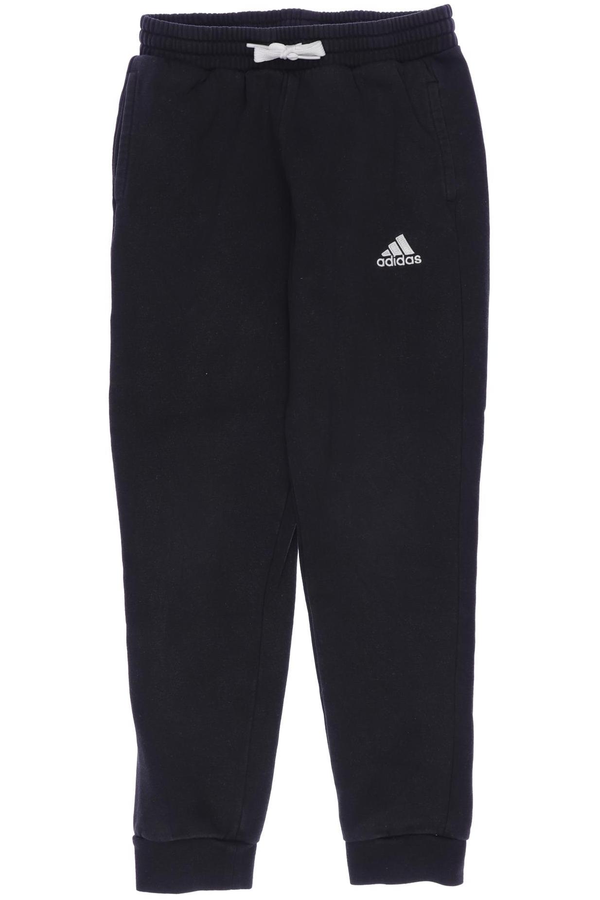 

adidas Herren Stoffhose, schwarz, Gr. 140