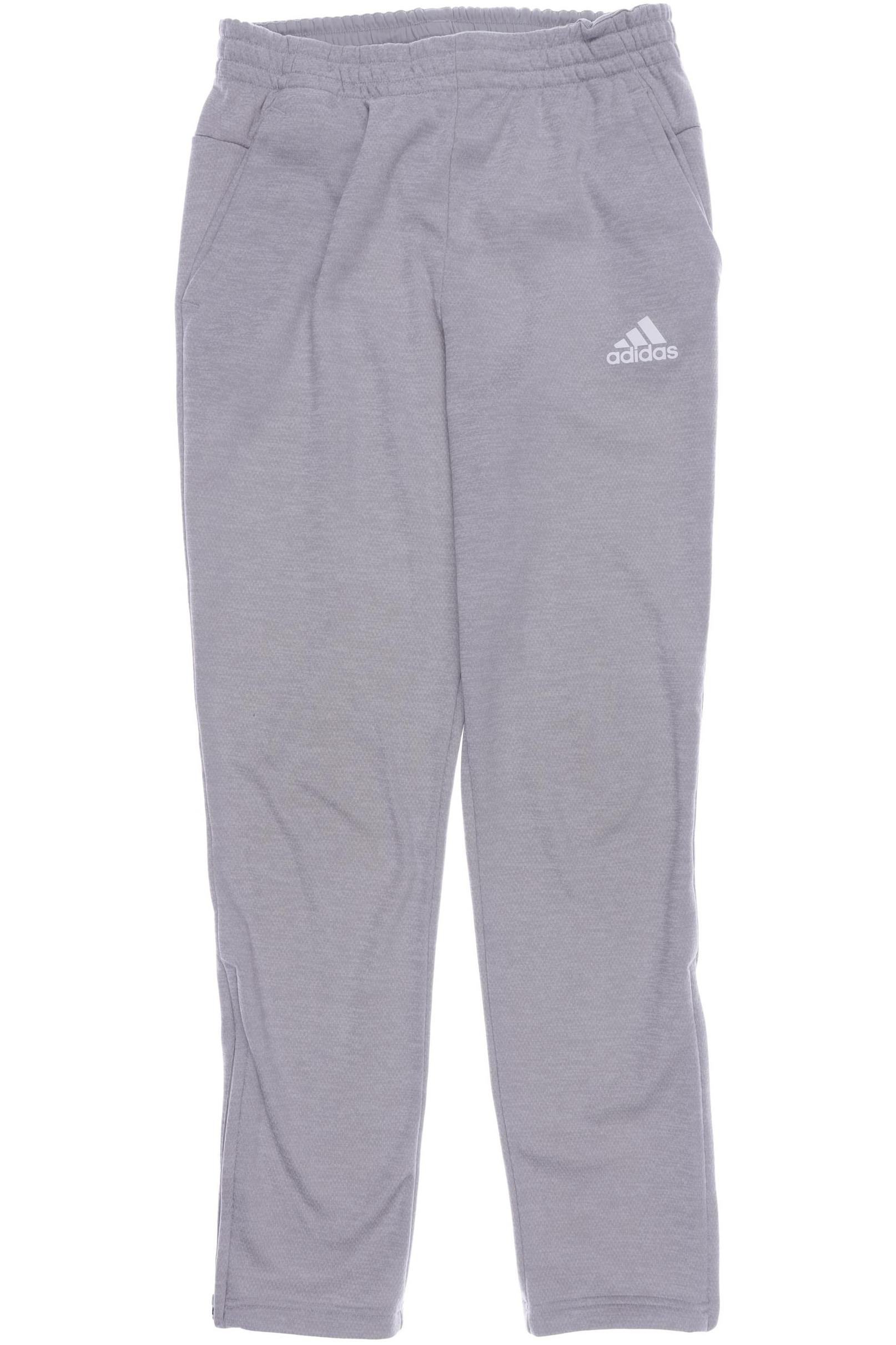 

adidas Herren Stoffhose, grau, Gr. 134