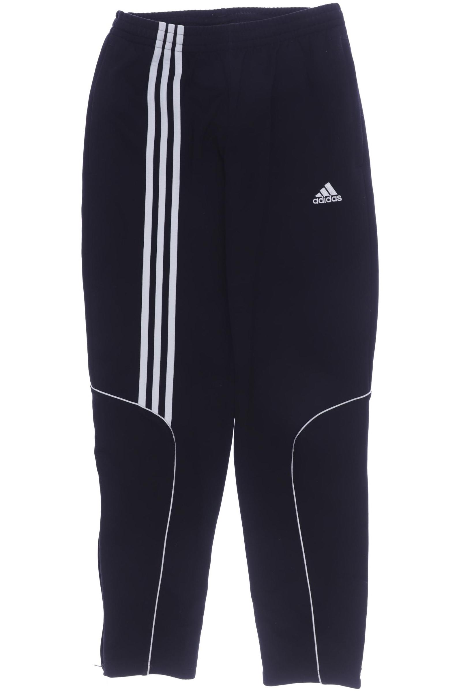 

adidas Herren Stoffhose, schwarz, Gr. 164