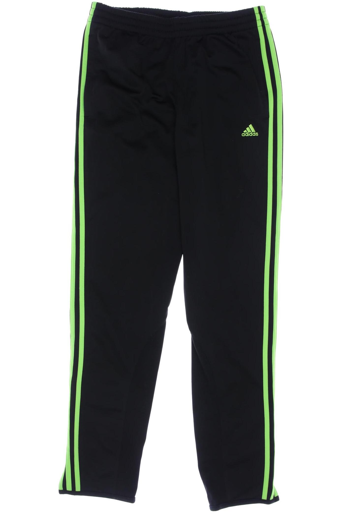 

adidas Herren Stoffhose, schwarz, Gr. 164