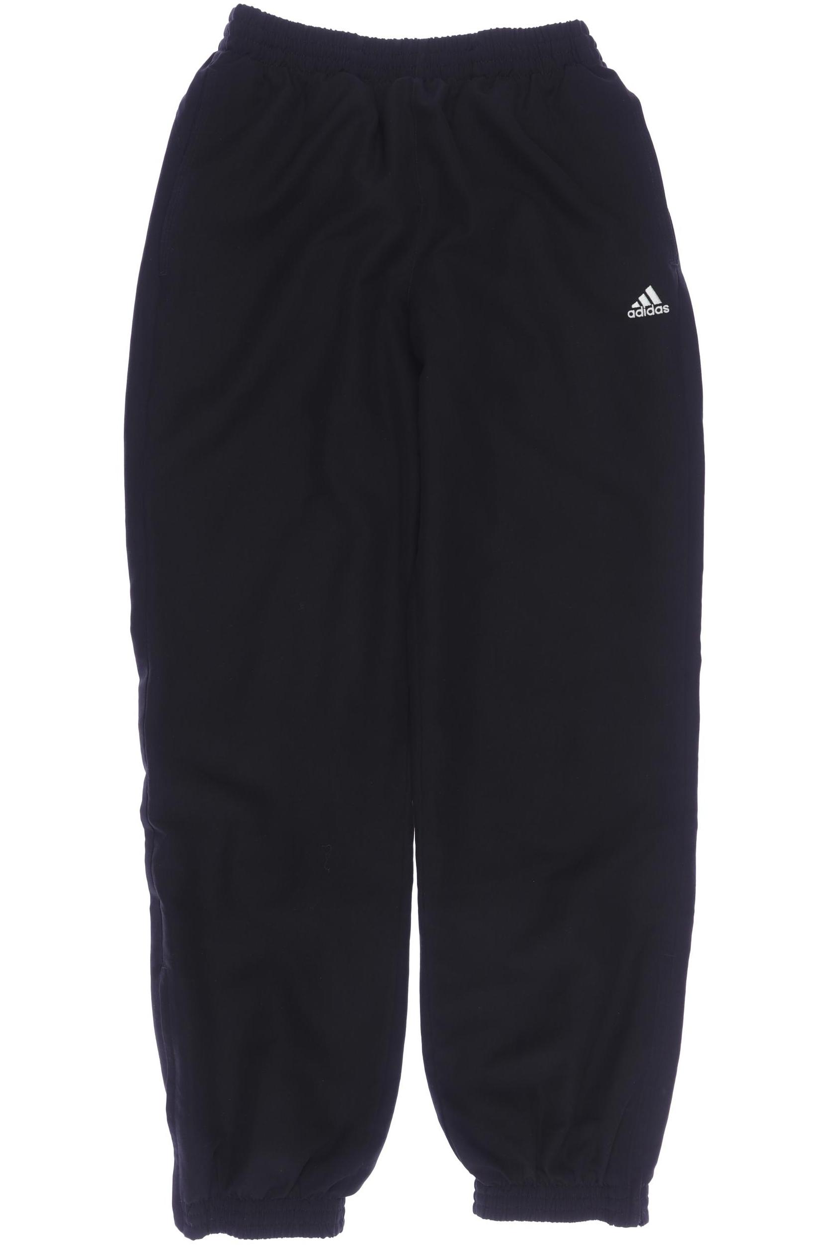 

adidas Herren Stoffhose, schwarz, Gr. 164
