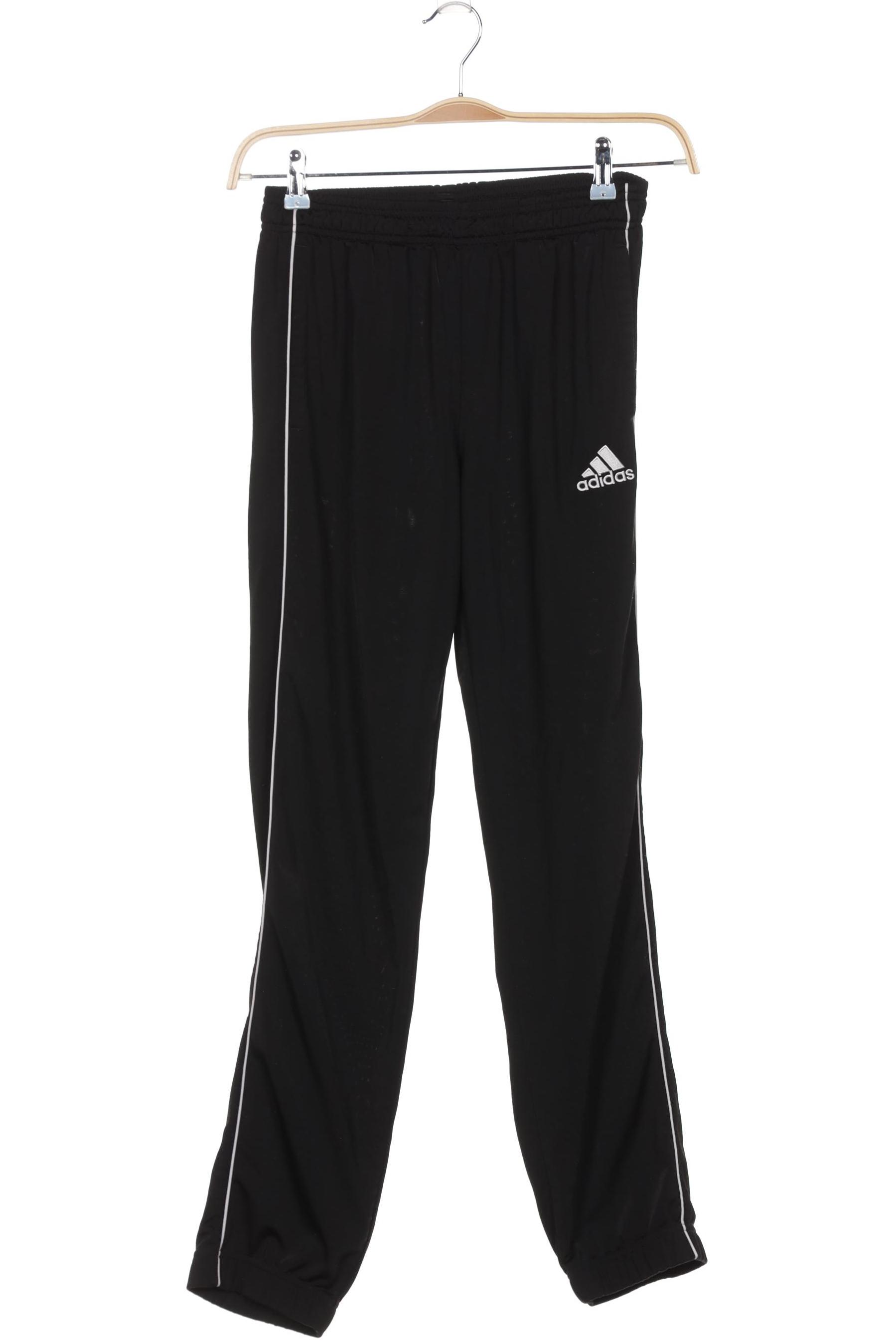 

adidas Herren Stoffhose, schwarz, Gr. 164
