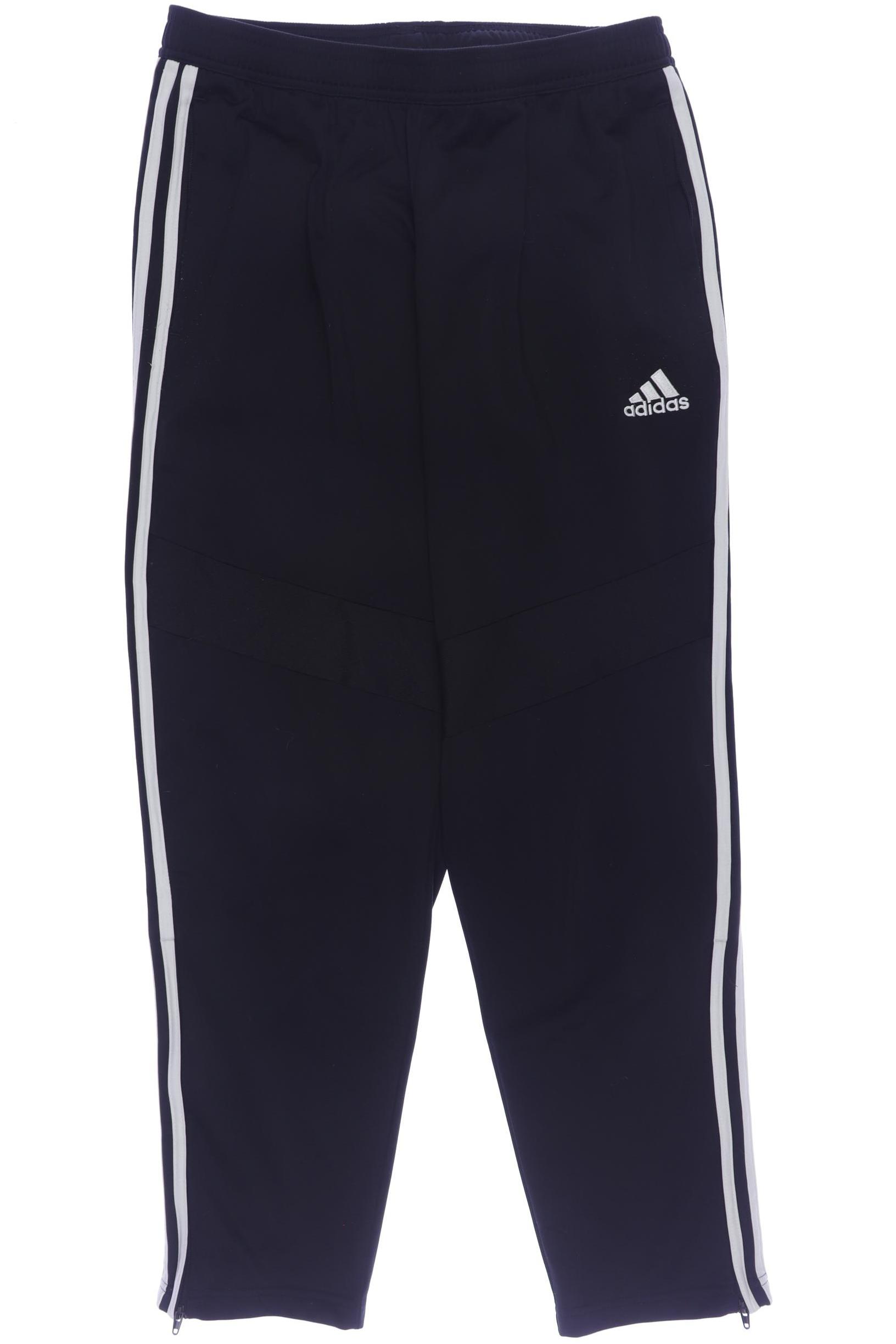 

adidas Herren Stoffhose, schwarz, Gr. 158