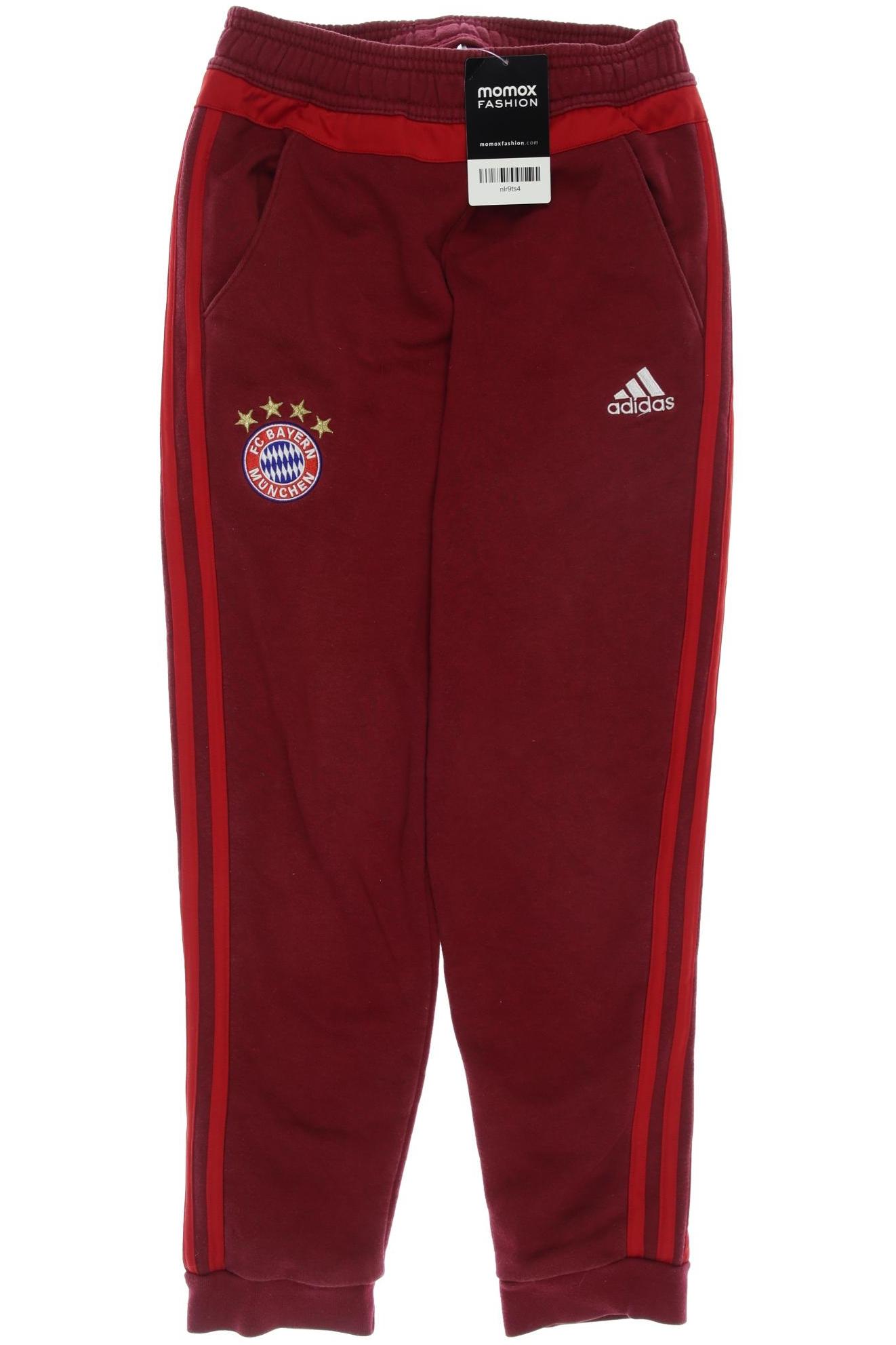 

adidas Herren Stoffhose, bordeaux, Gr. 140
