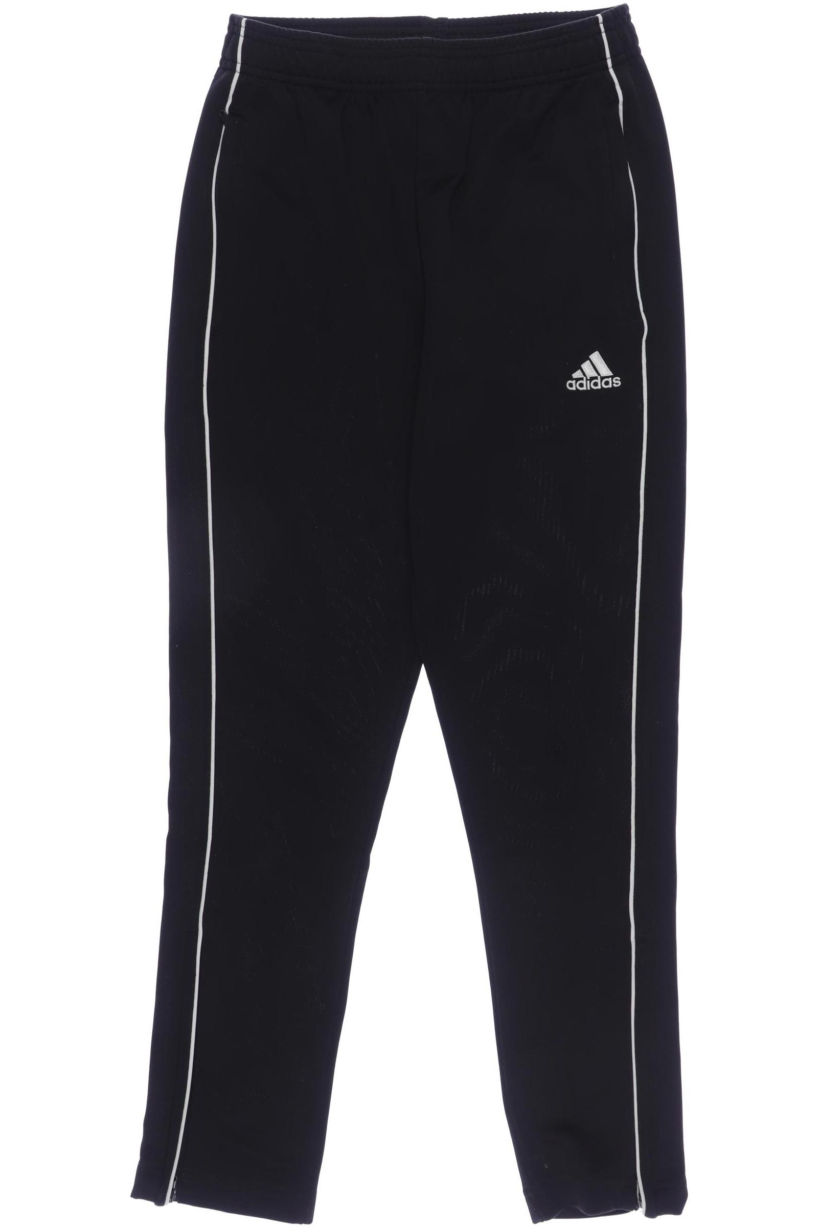 

adidas Herren Stoffhose, schwarz, Gr. 152