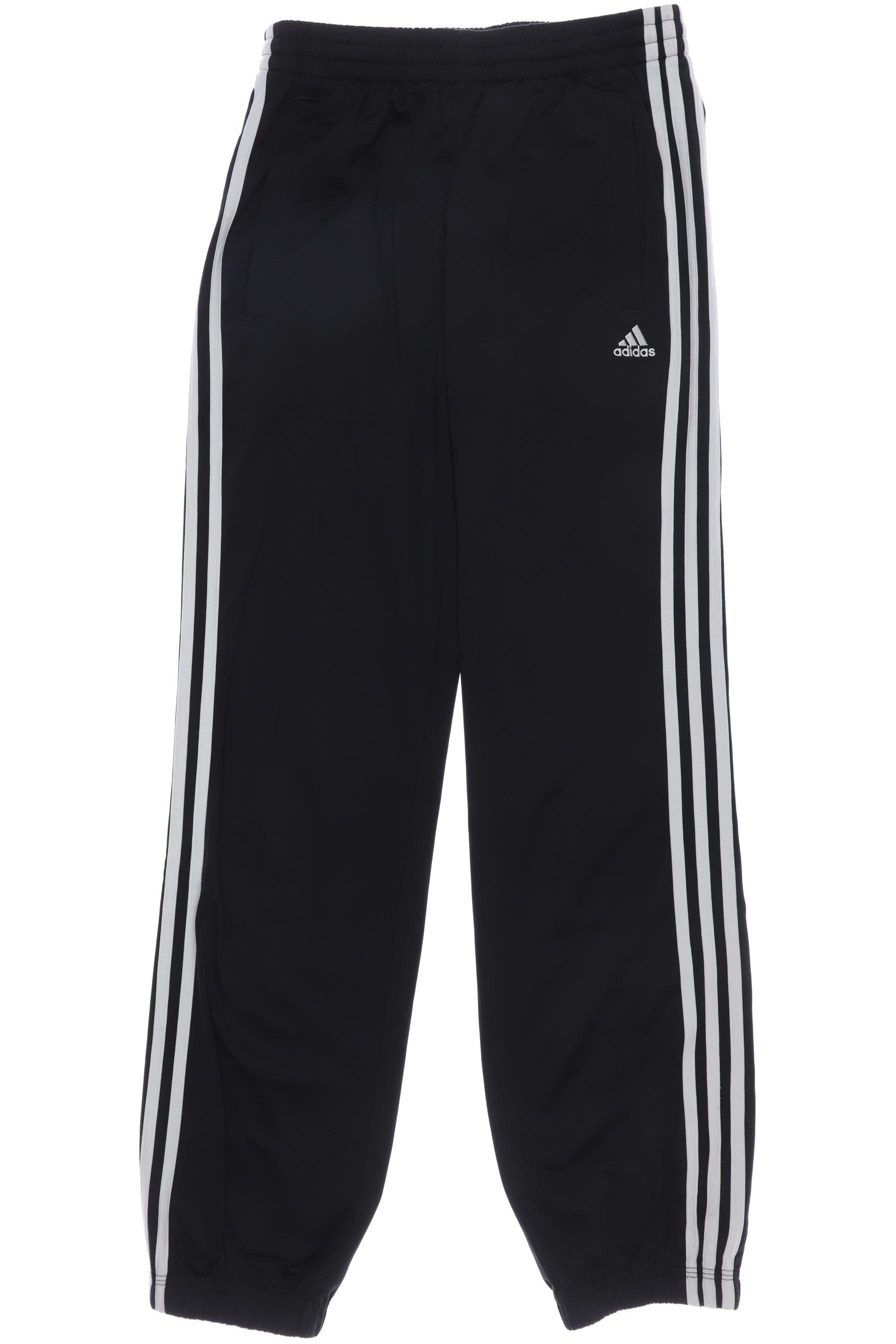 

adidas Herren Stoffhose, schwarz, Gr. 164