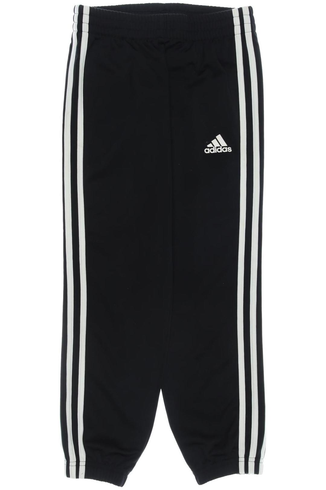 

adidas Herren Stoffhose, schwarz, Gr. 128