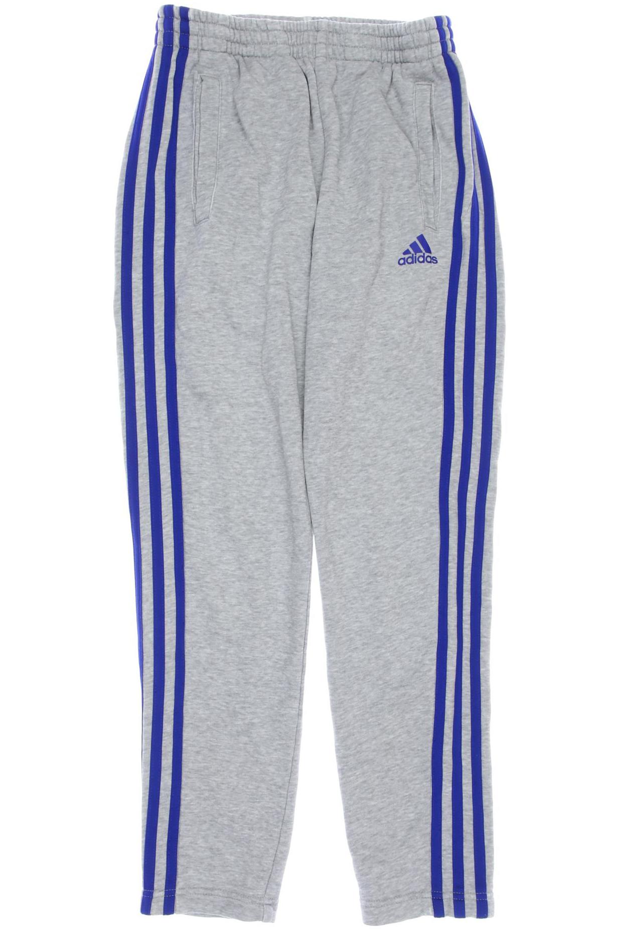 

adidas Herren Stoffhose, grau, Gr. 152
