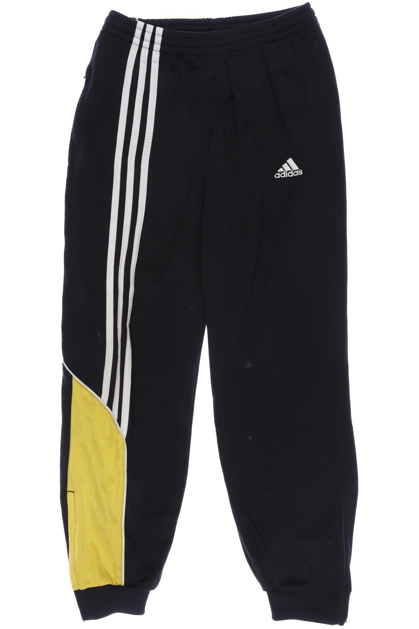 

adidas Herren Stoffhose, schwarz, Gr. 152