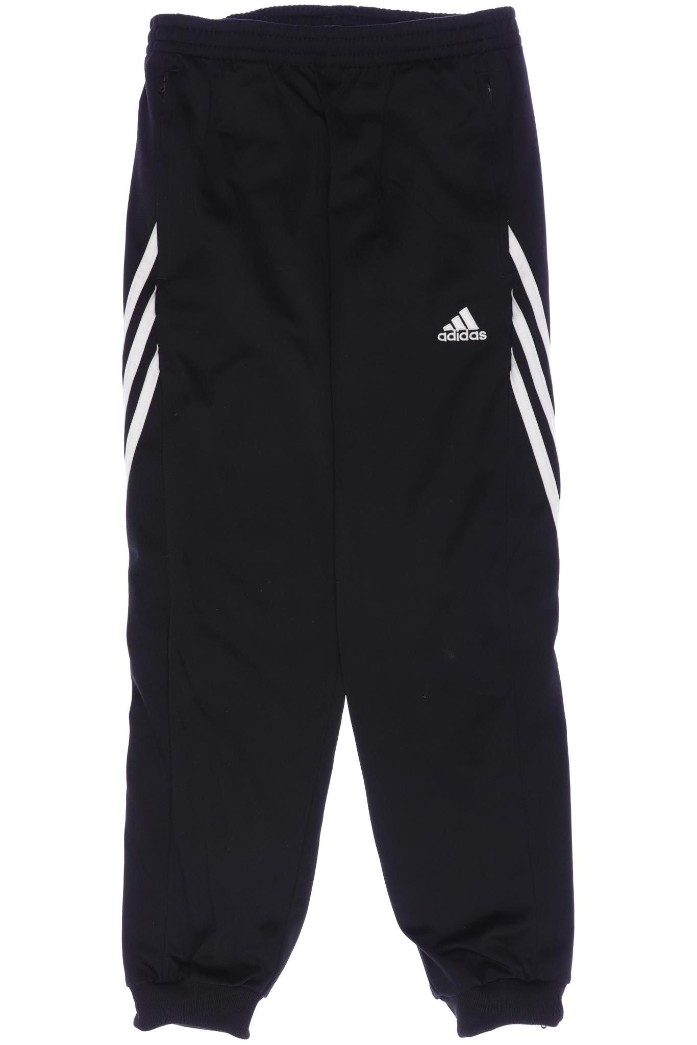 

adidas Herren Stoffhose, schwarz, Gr. 152