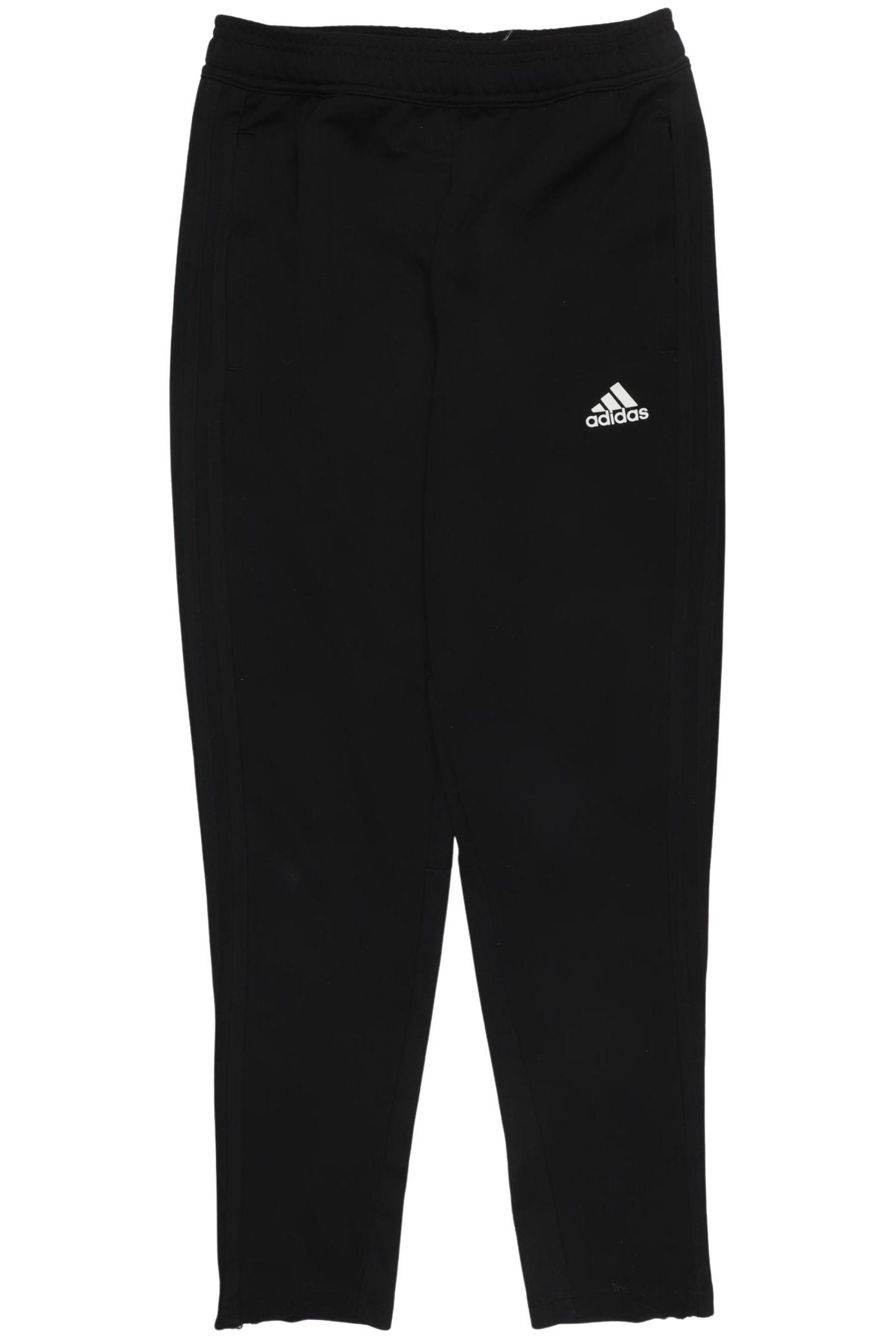 

adidas Herren Stoffhose, schwarz, Gr. 152